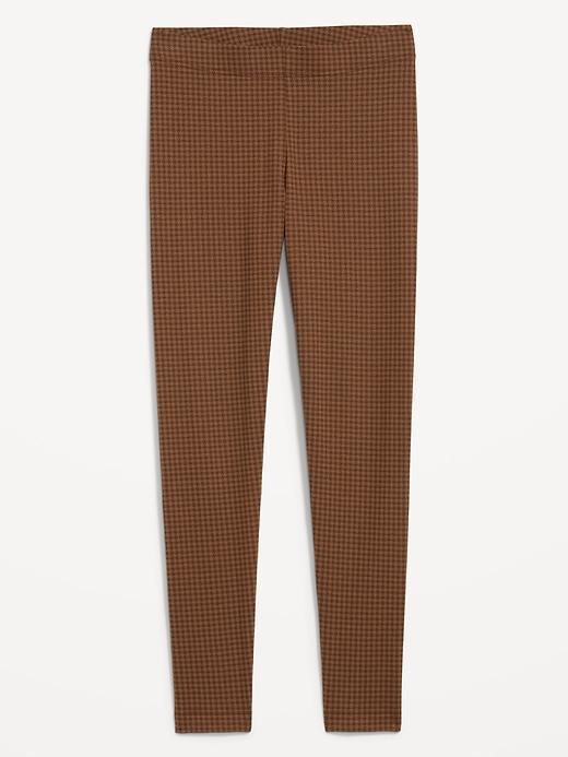 High-Waisted Jersey Leggings Product Image