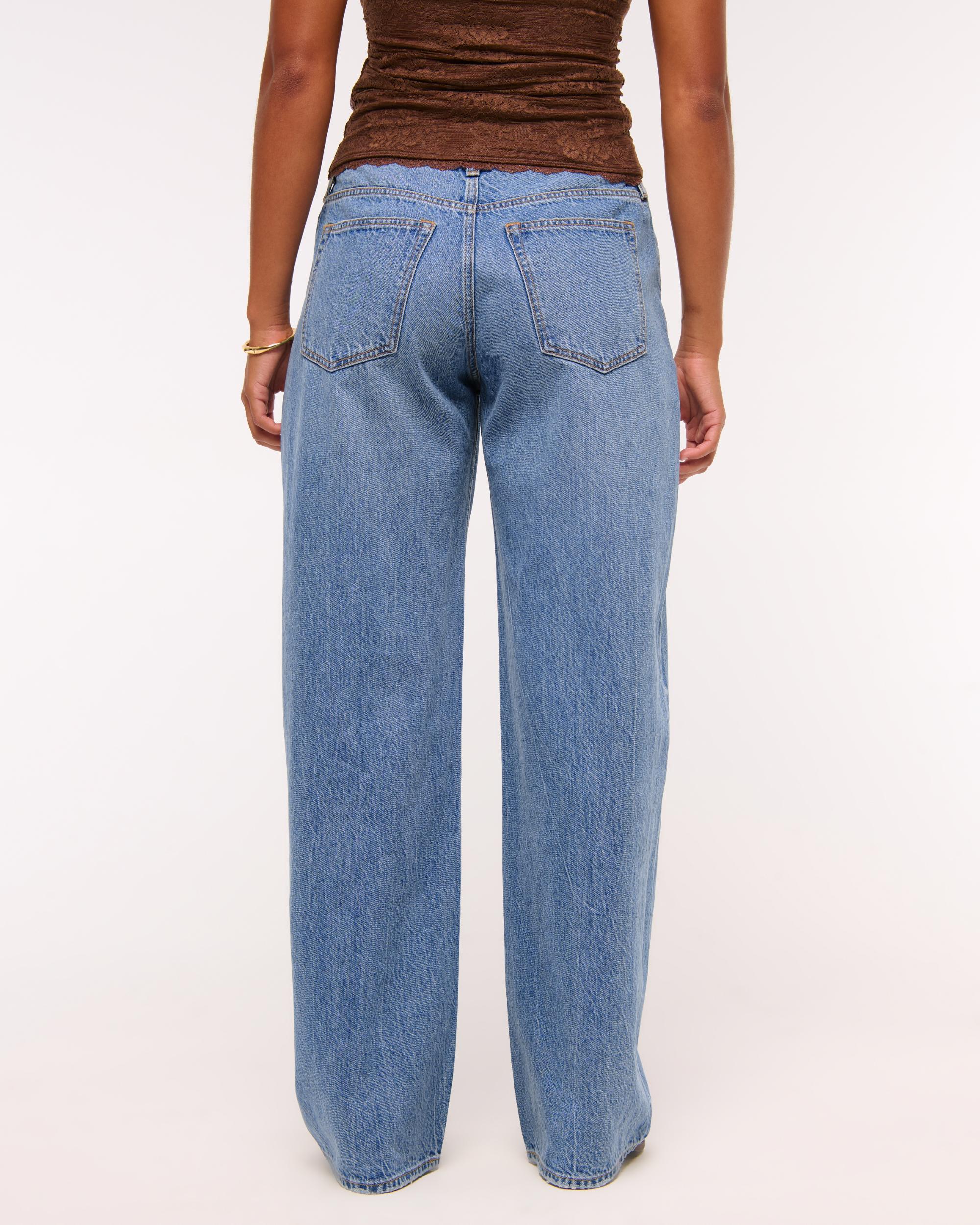 Curve Love Low Rise Ultra Loose Jean Product Image