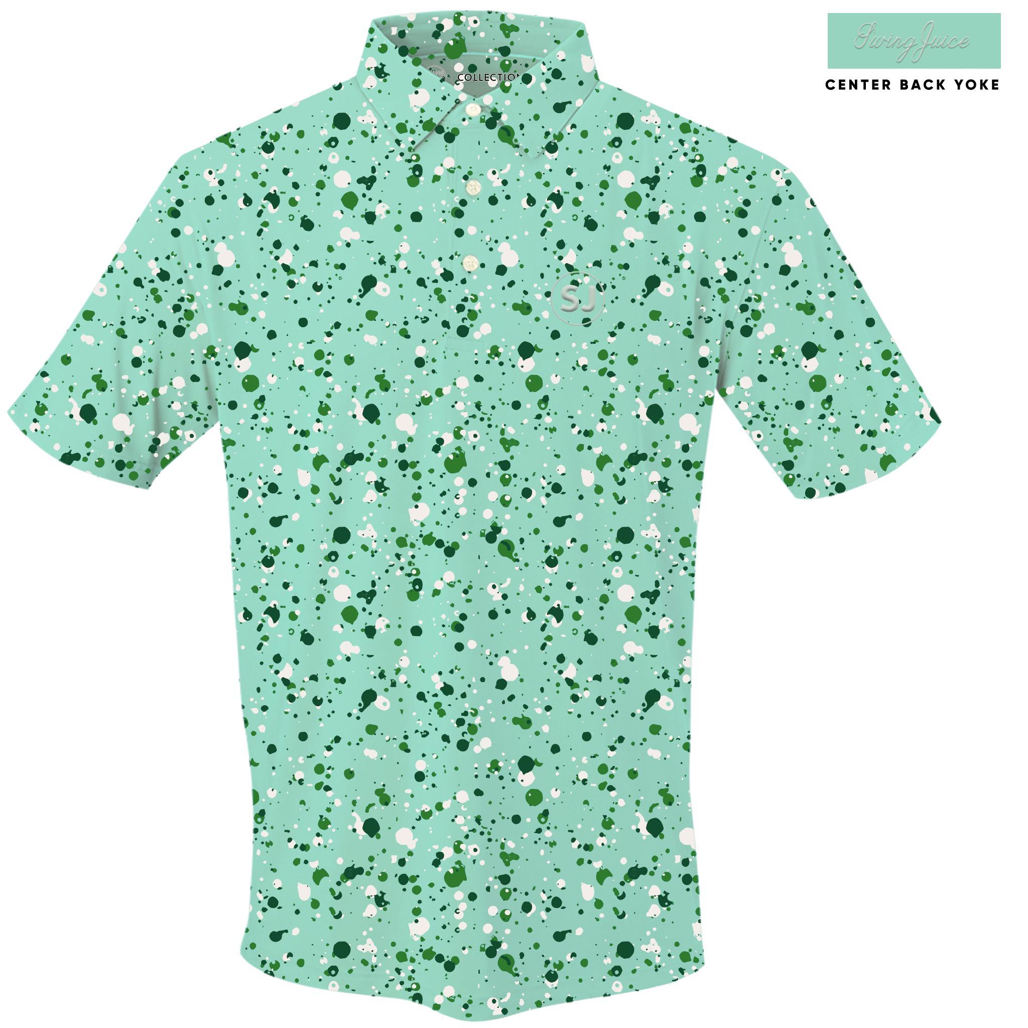 SwingJuice Golf Splatter Men's Polo Product Image