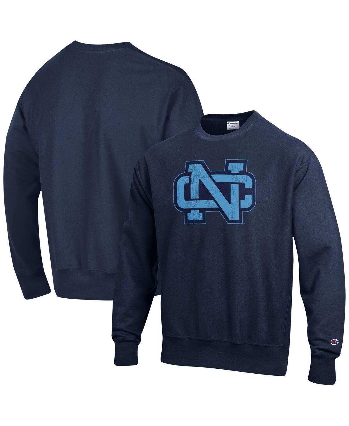 Mens Champion North Carolina Tar Heels Vault Logo Reverse Weave Pullover Sweatshirt Blue Product Image