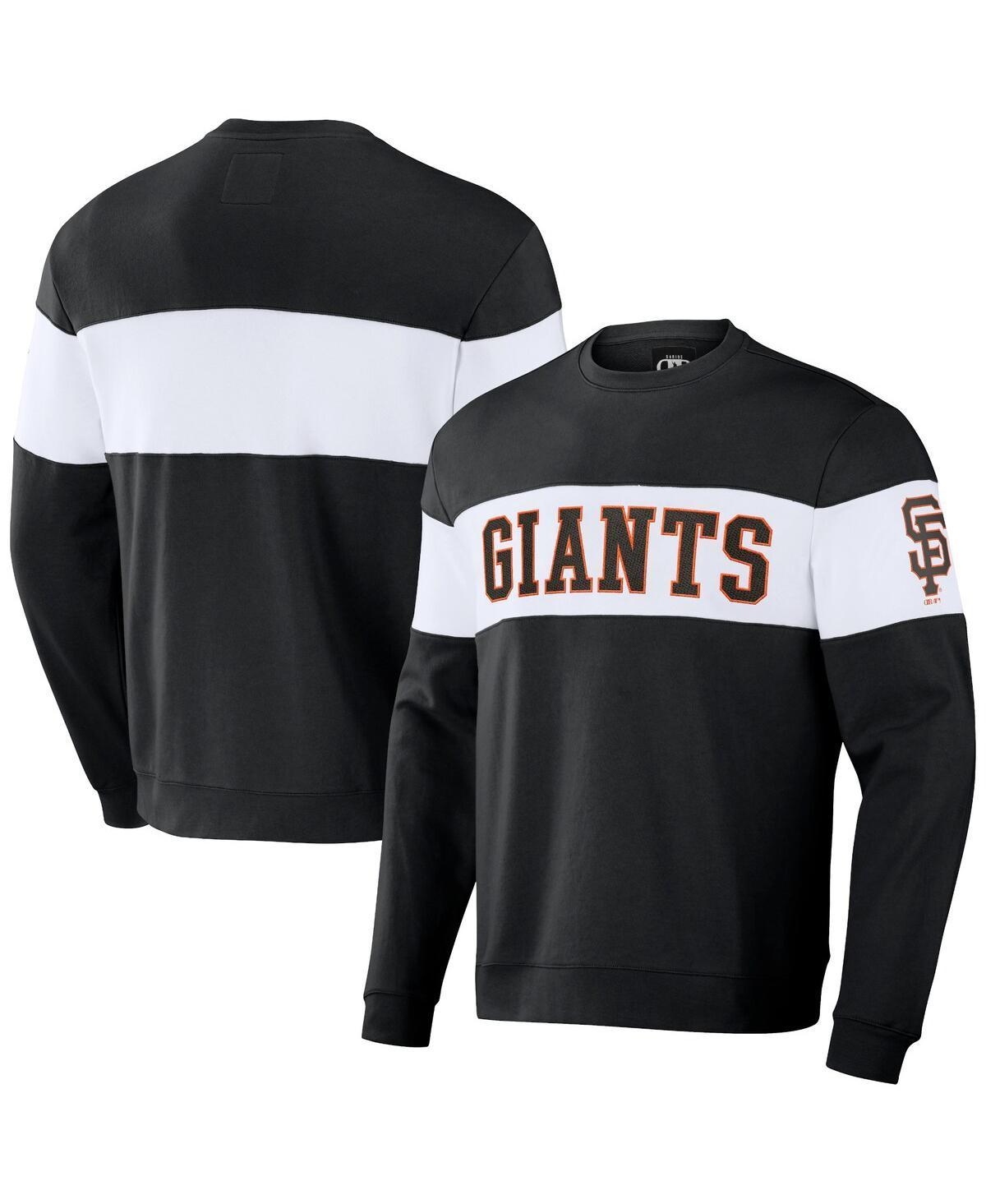 Men's Darius Rucker Collection by Fanatics Navy Houston Astros Stripe Pullover Sweatshirt, Size: Small, Blue Product Image