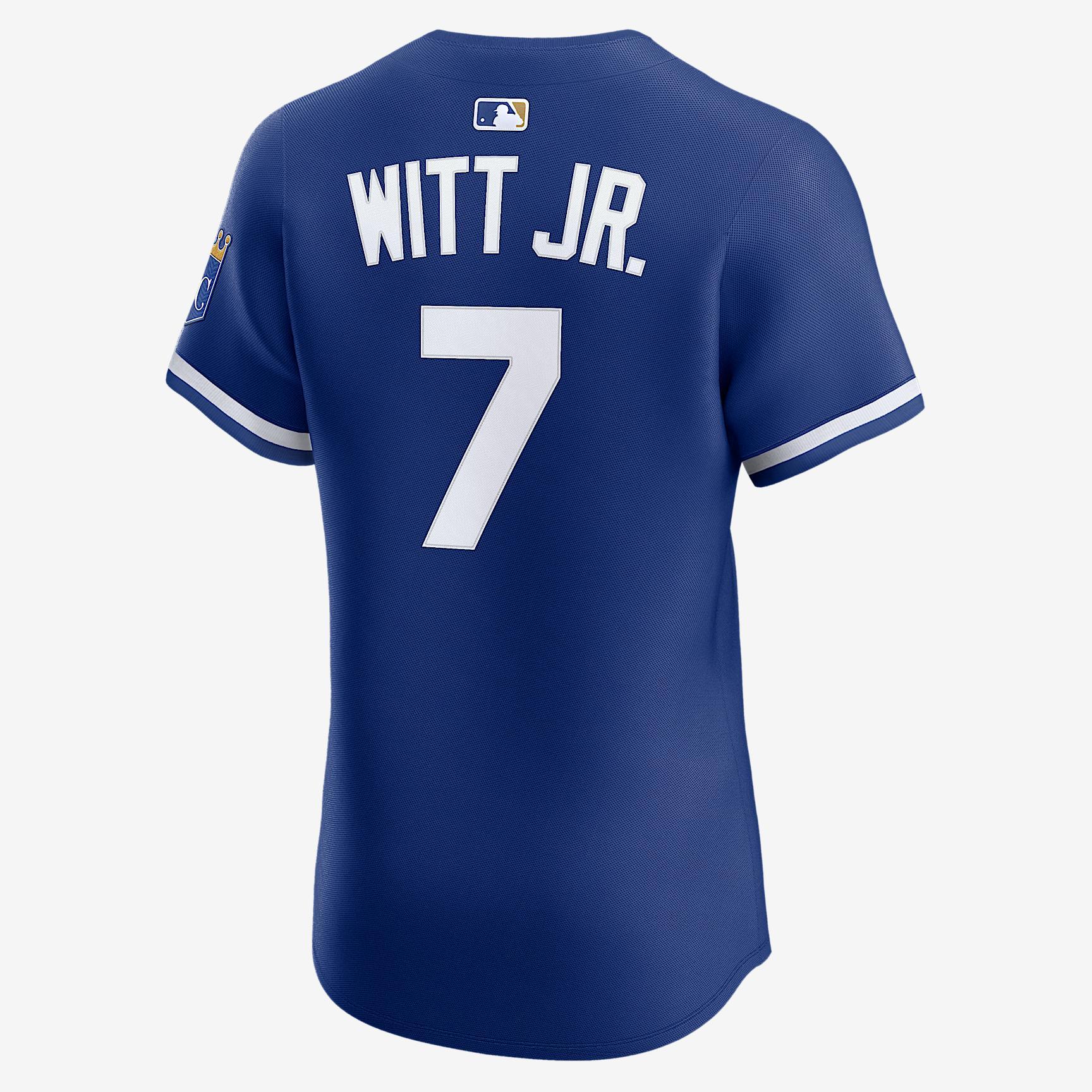 Bobby Witt Jr. Kansas City Royals Nike Men's Dri-FIT ADV MLB Elite Jersey Product Image