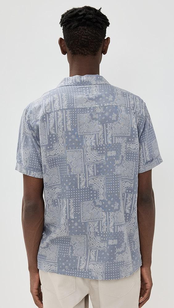 RAILS Ace Linen Blend Camp Shirt | Shopbop Product Image