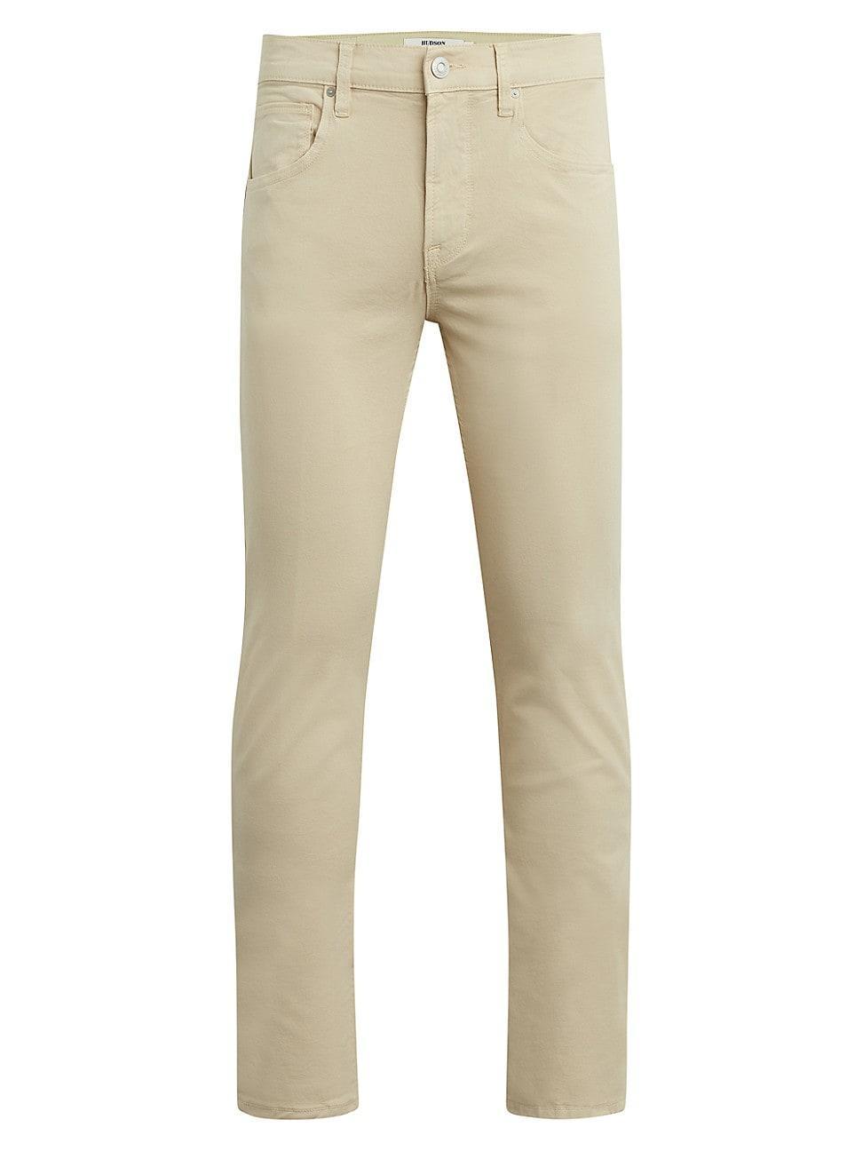 Hudson Blake Slim Straight Twill Jeans Product Image