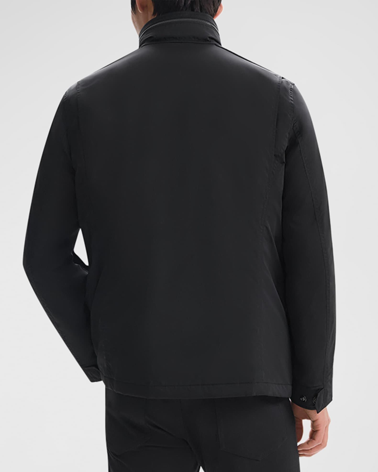 Mens Sleek Nylon Field Jacket Product Image
