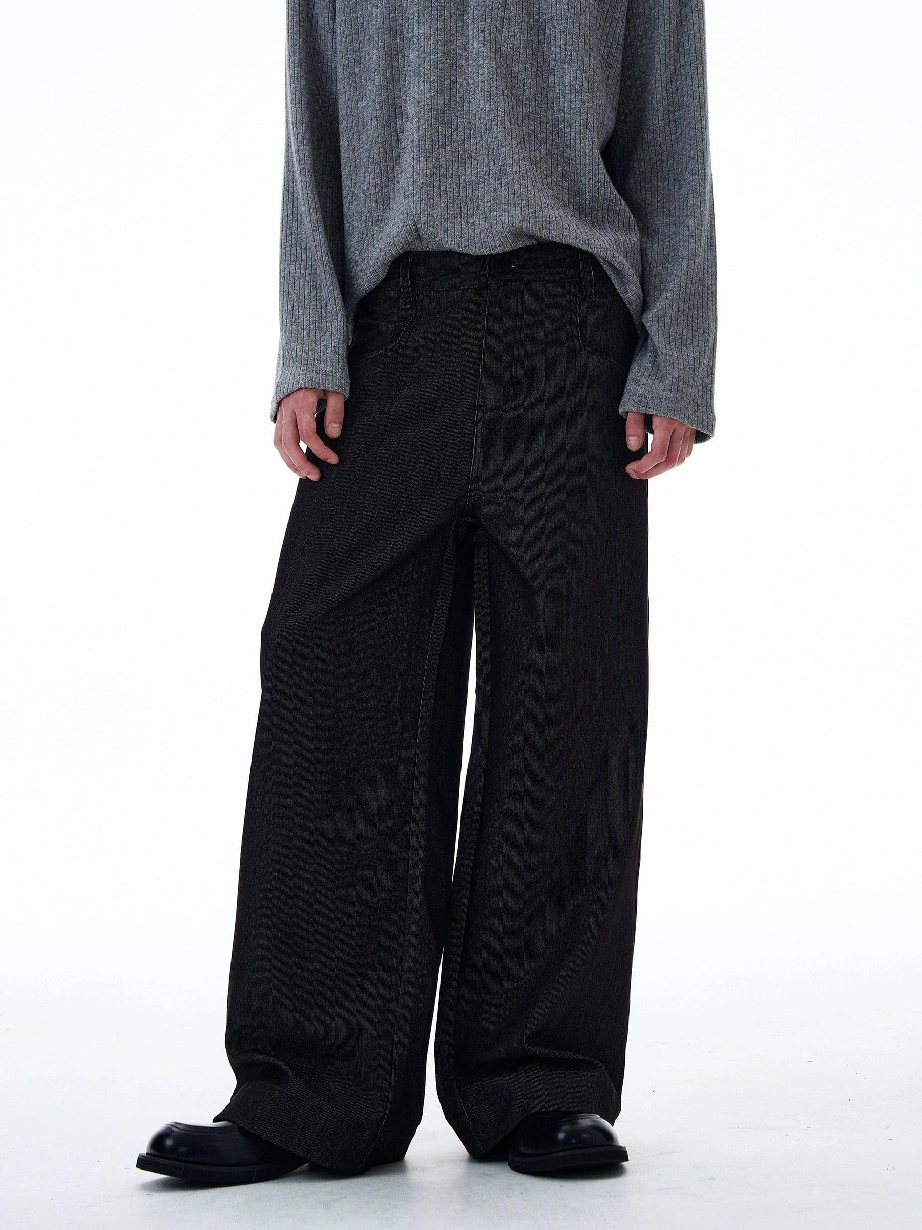 RT No. 20030 OKANE WIDE STRAIGHT PANTS Product Image