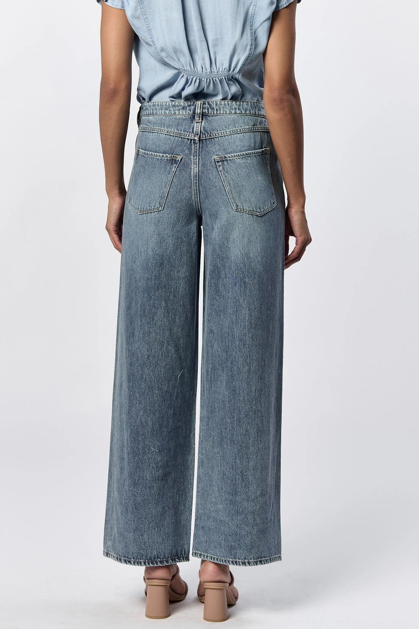 Elly High Rise Baggy Fit Jeans Product Image