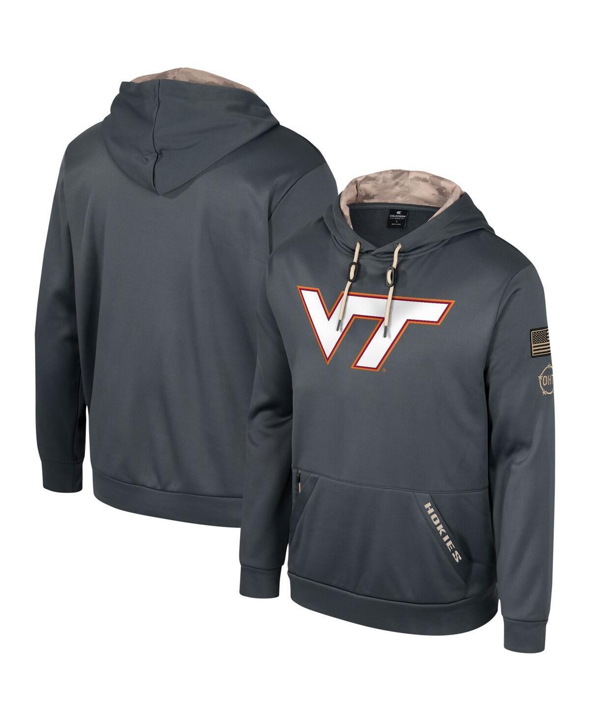 Men's Colosseum Charcoal Kentucky Wildcats OHT Military Appreciation Pullover Hoodie, Size: Medium Product Image
