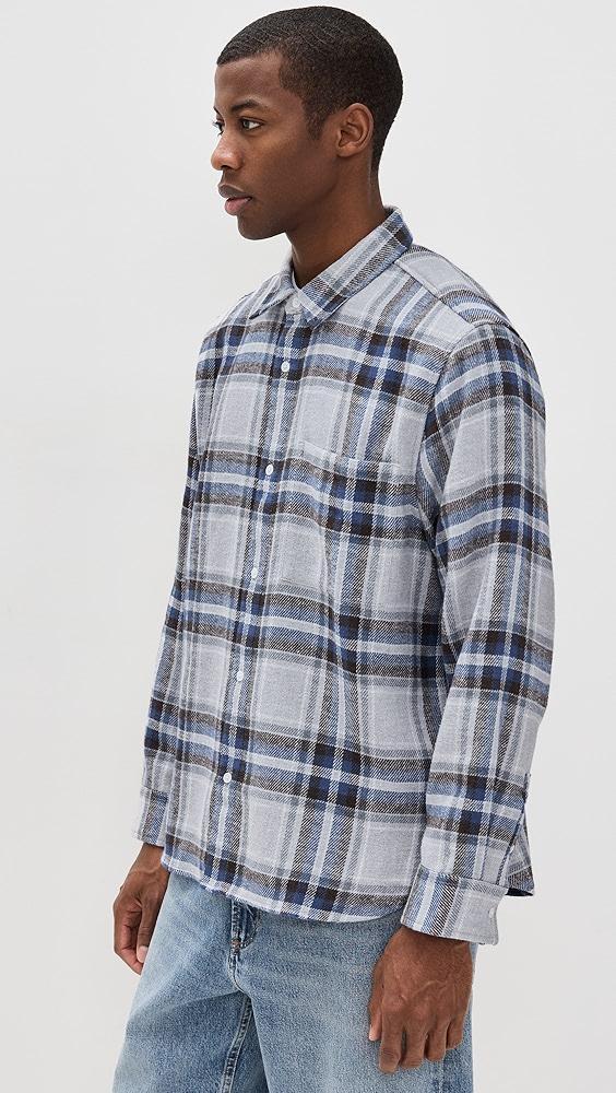 Madewell Long Sleeve Easy Flannel Shirt | Shopbop Product Image