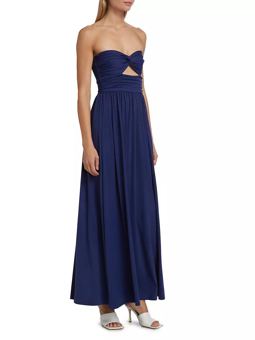 Twisted Strapless Maxi Dress Product Image
