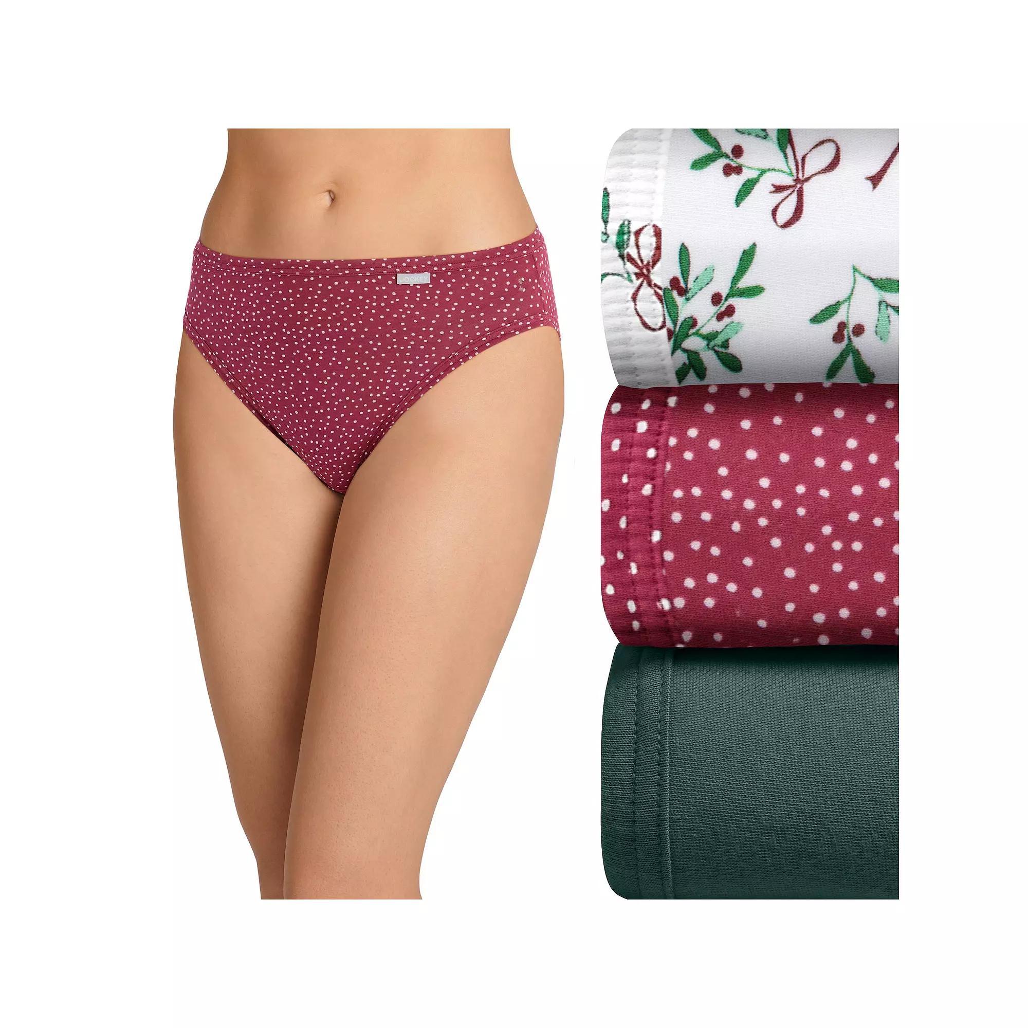 Womens Jockey Elance 3-pk. French Cut Panty Set 1487 Product Image