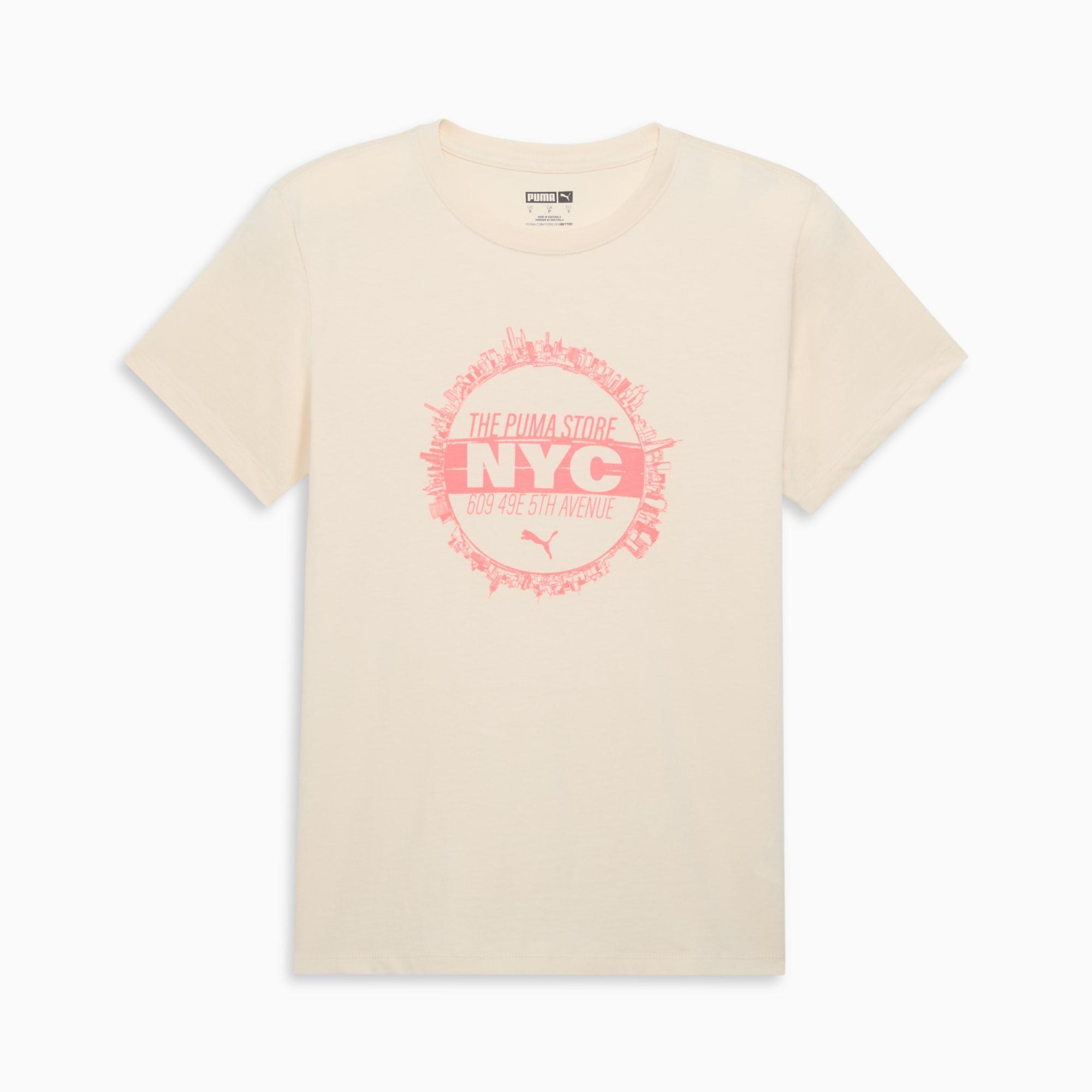 PUMA GRAPHICS NYC Skyline Women's T-Shirt Product Image