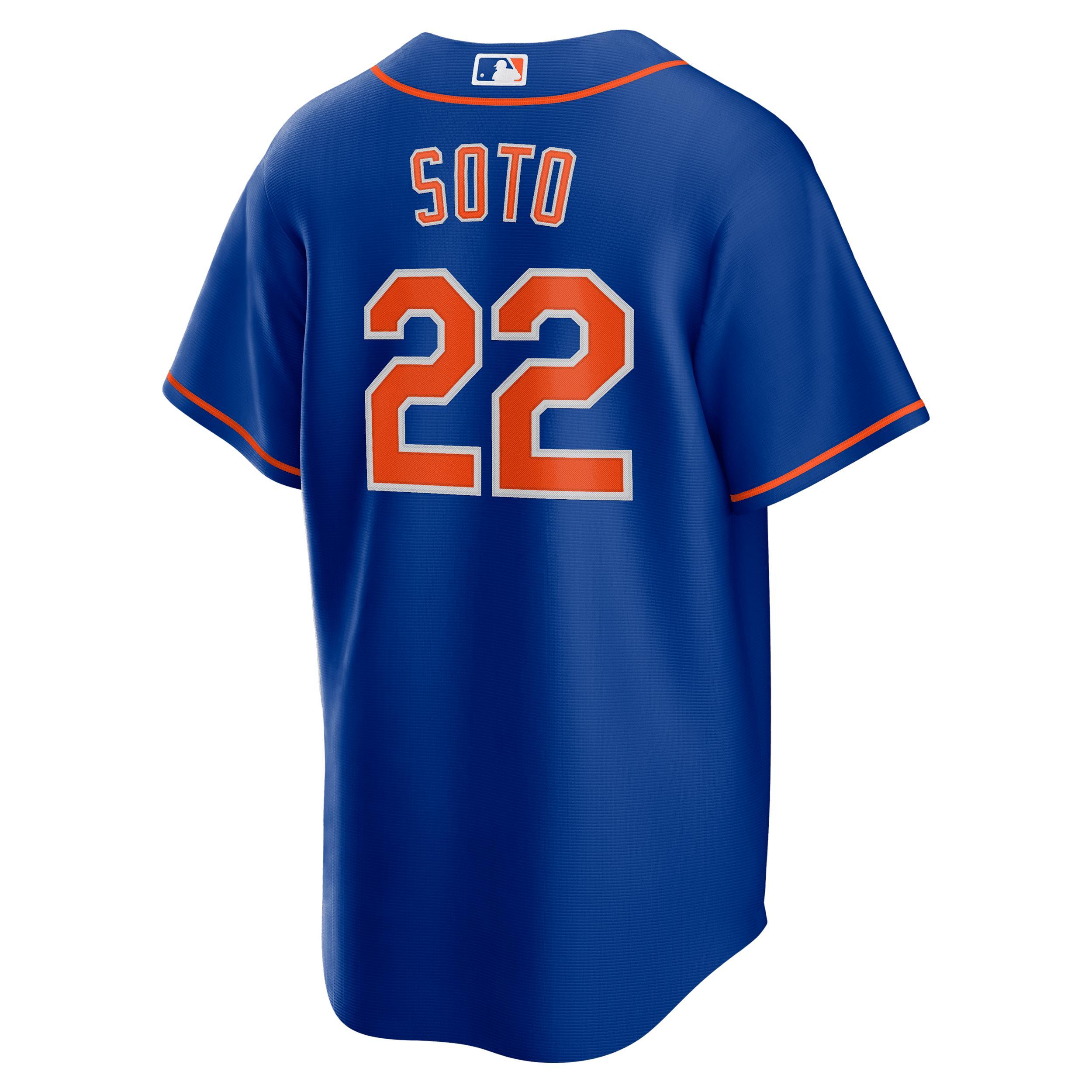 Juan Soto New York Mets Men's Nike MLB Replica Jersey Product Image