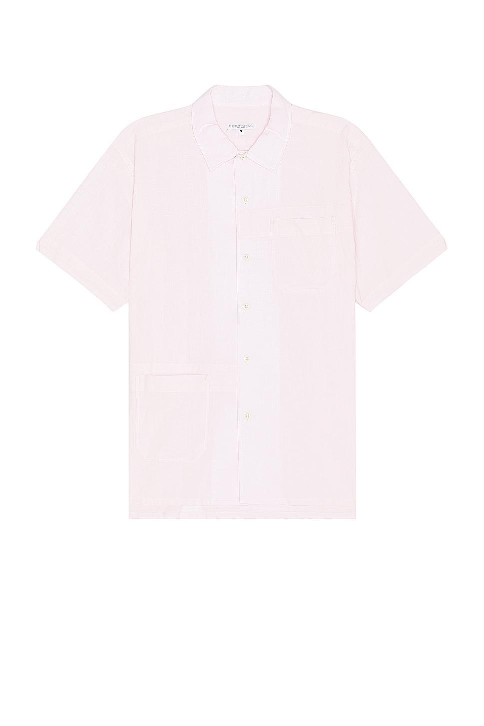 Engineered Garments Camp Shirt Orange,Teal. (also in M). Product Image