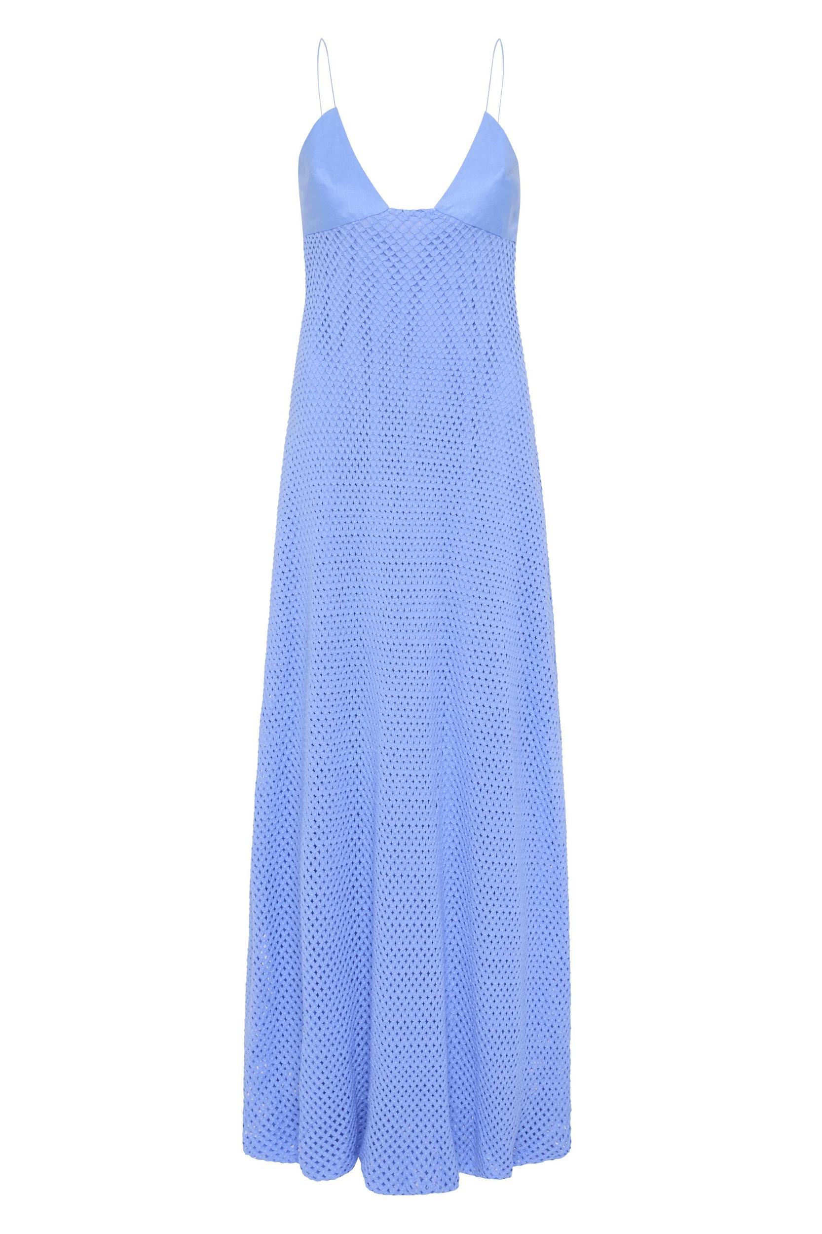 Ciele Maxi Dress Azalea Mid Blue - Final Sale Product Image