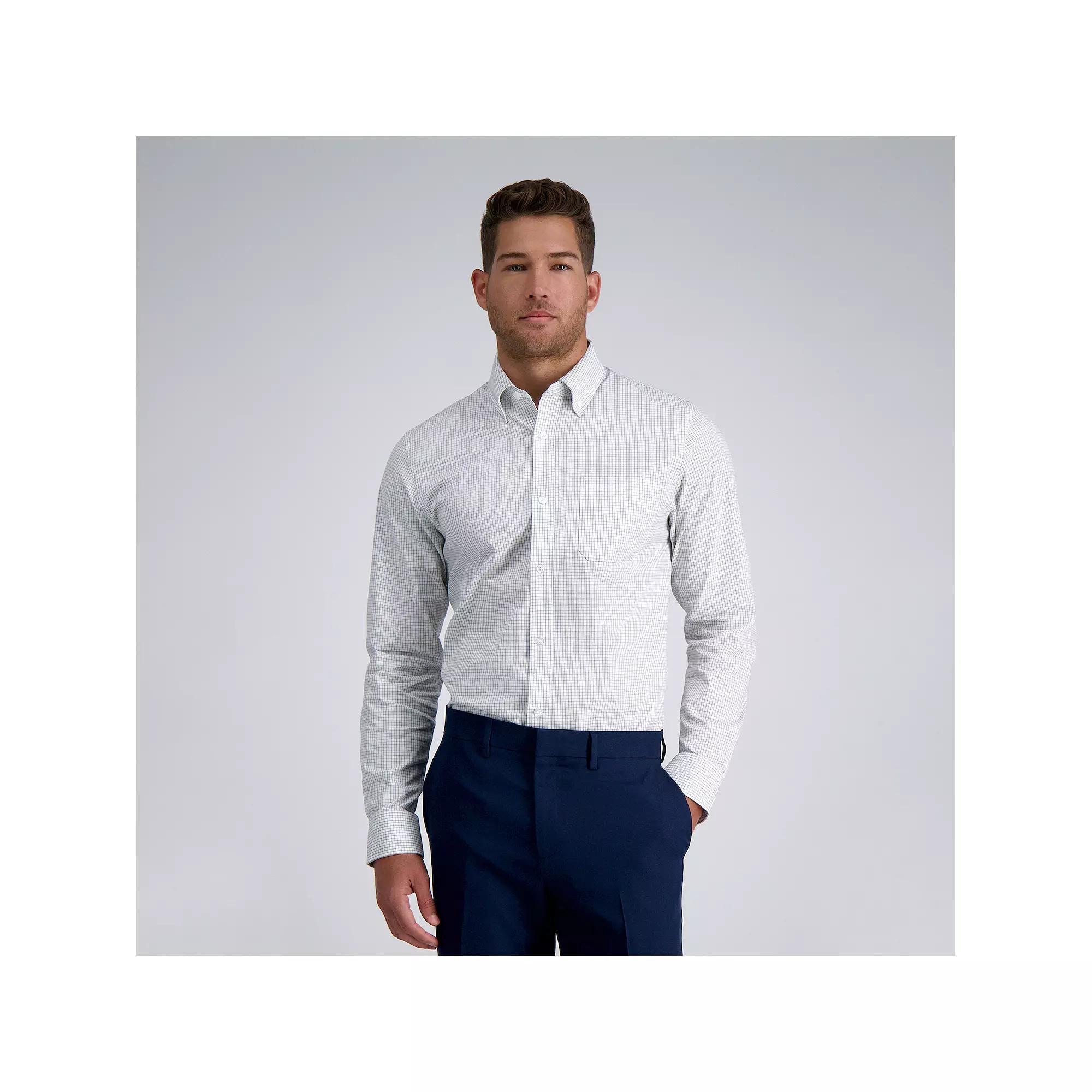 Mens Haggar Premium Comfort Slim Fit Dress Shirt Product Image