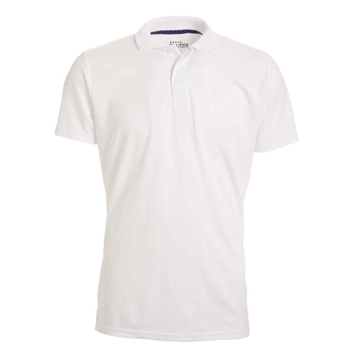 Galaxy By Harvic Mens Tagless Dry-Fit Moisture-Wicking Polo Shirt Product Image