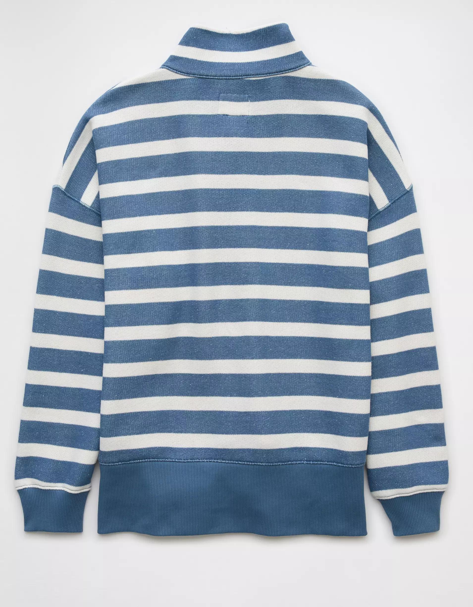 AE Big Hug Henley Sweatshirt Product Image