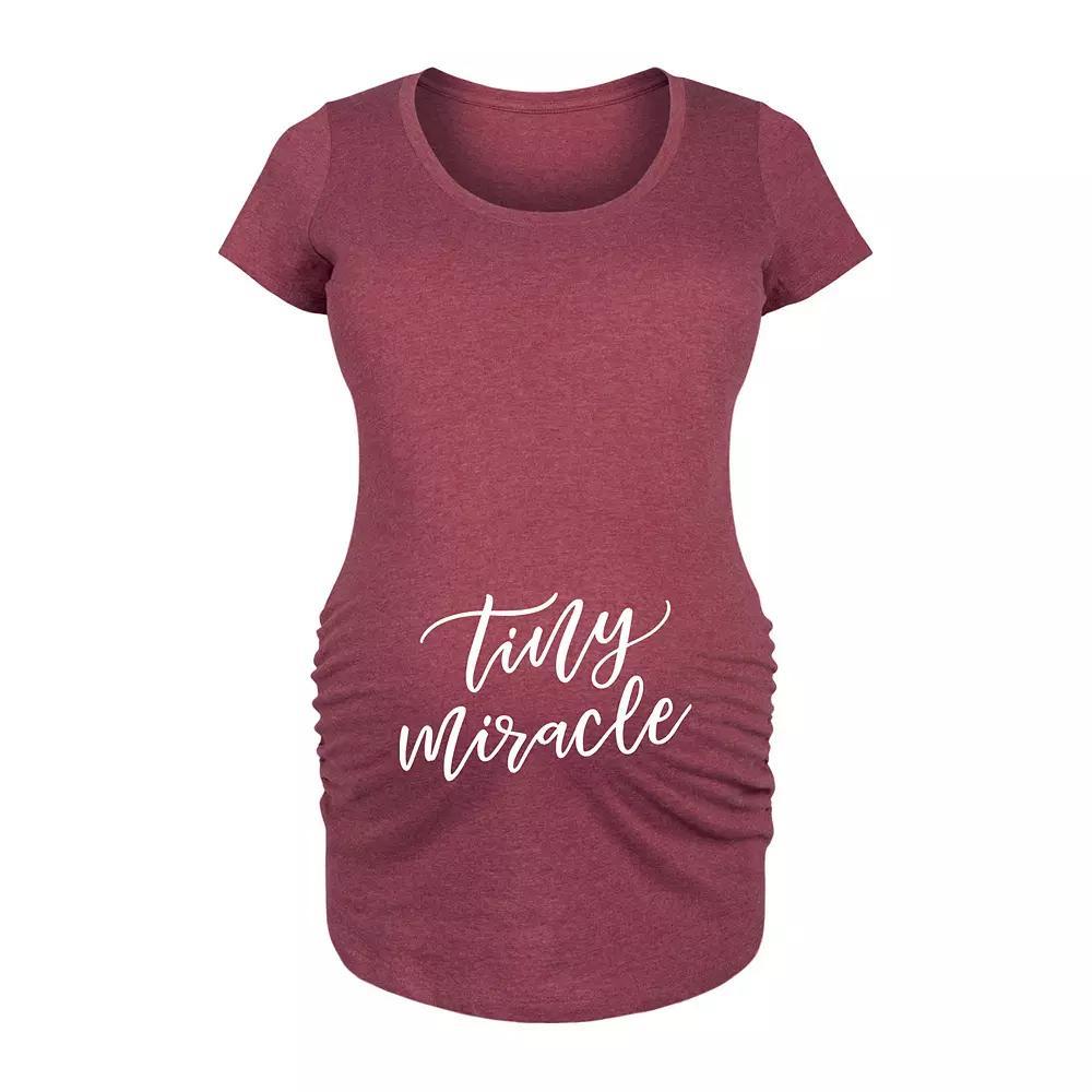 Maternity Tiny Miracle Graphic Tee, Womens Product Image