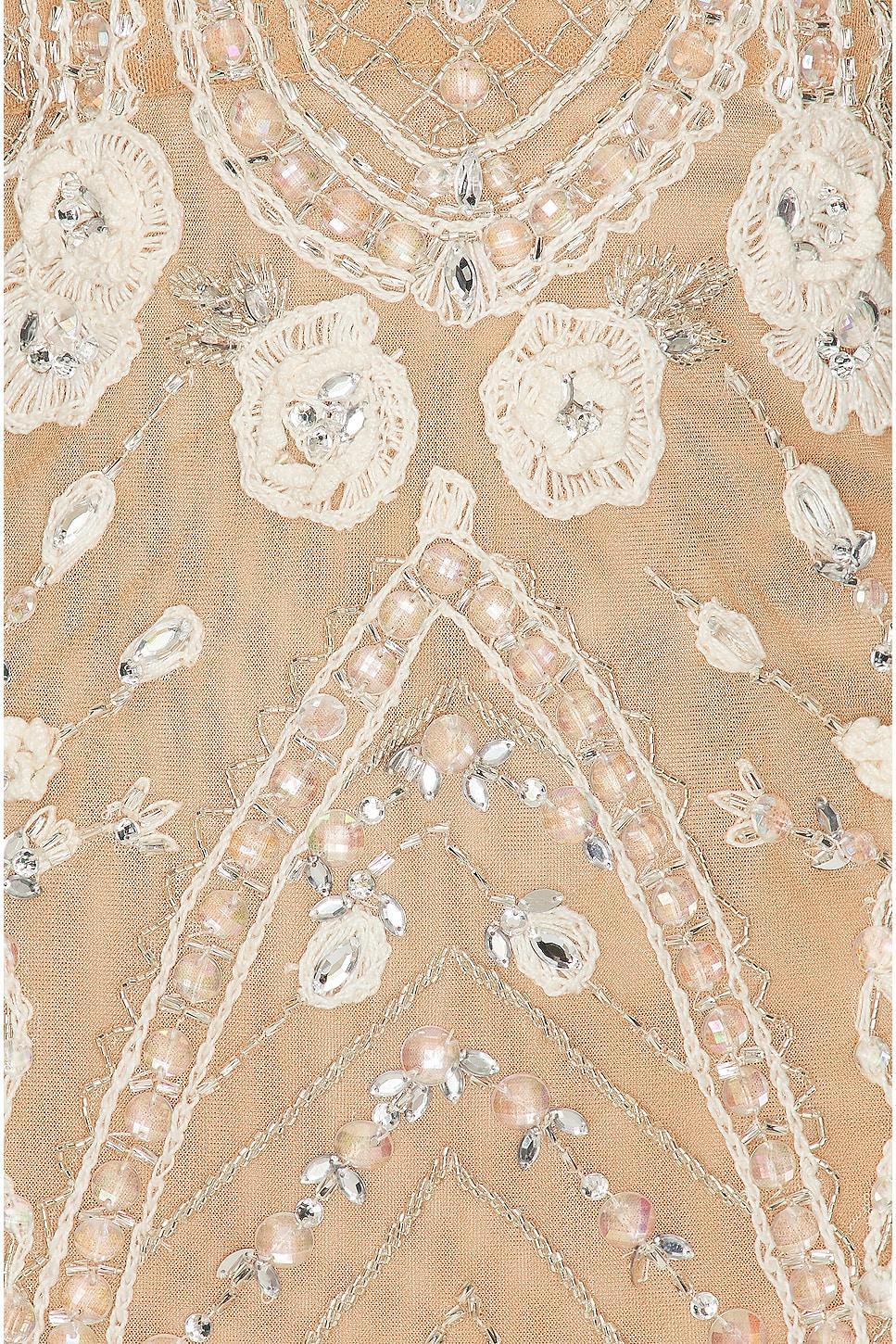 Hand Embellished Sheer Gown Product Image