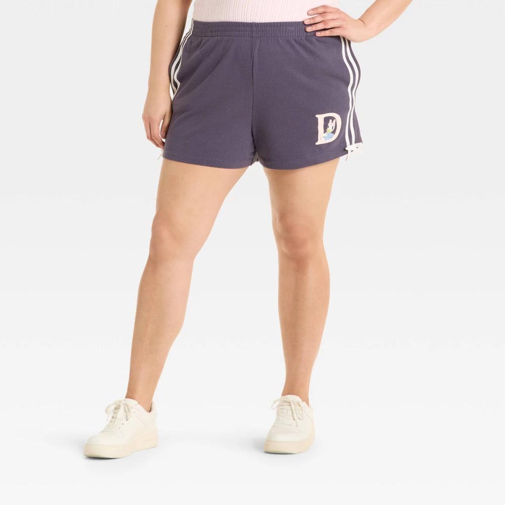 Women's Daisy Duck Graphic Shorts - Navy Product Image