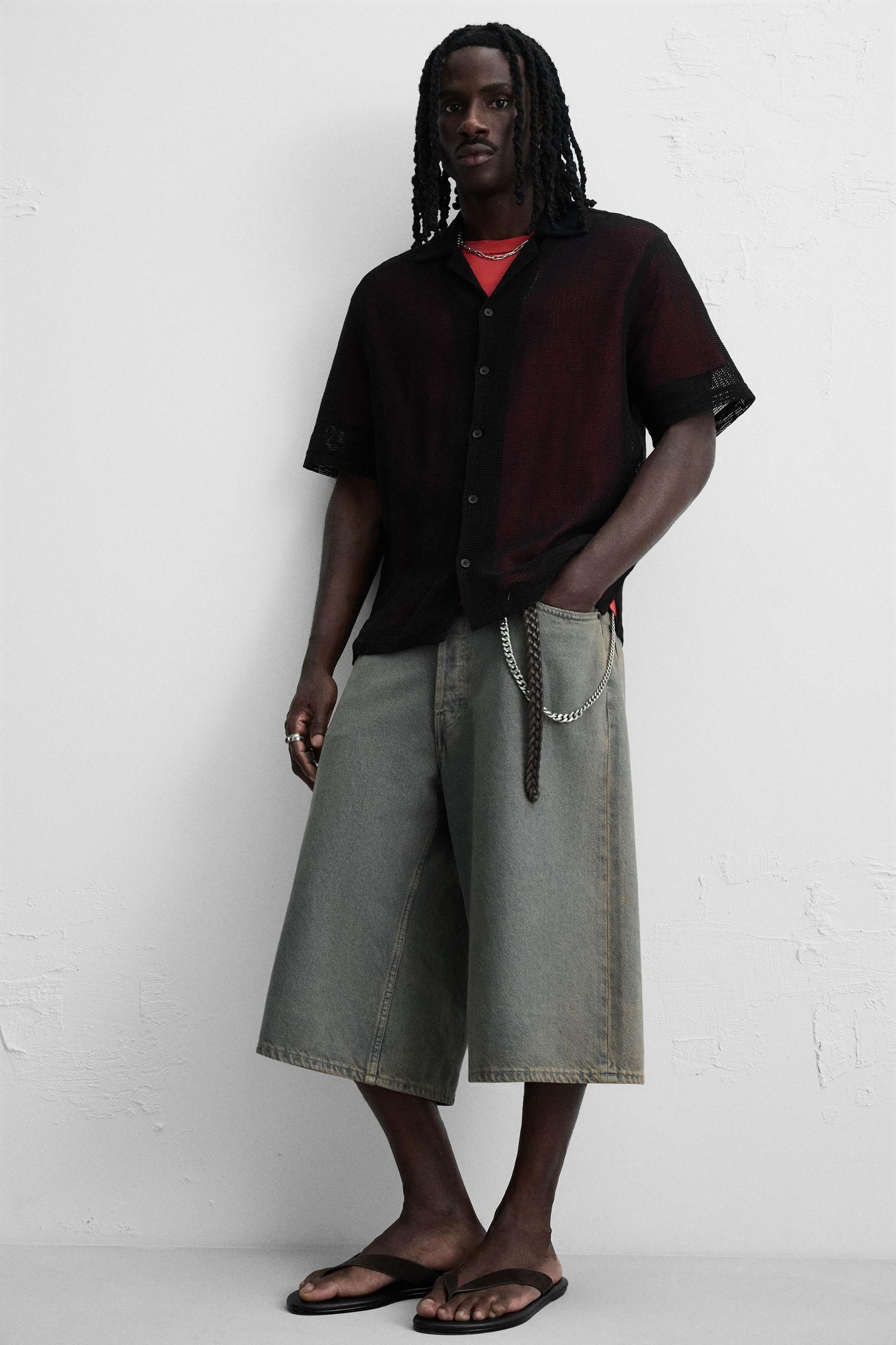 OPEN WEAVE SHIRT Product Image