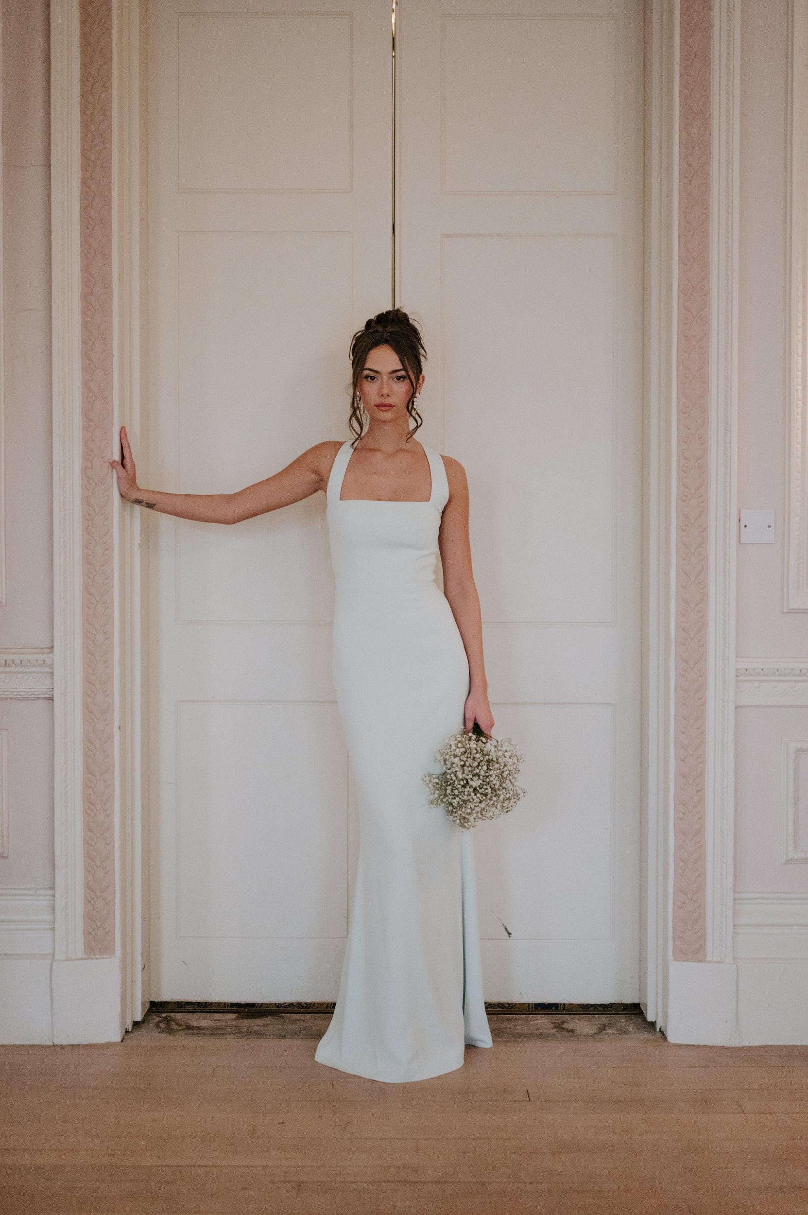 The Ultimate Muse Halter Neck Maxi Dress Product Image