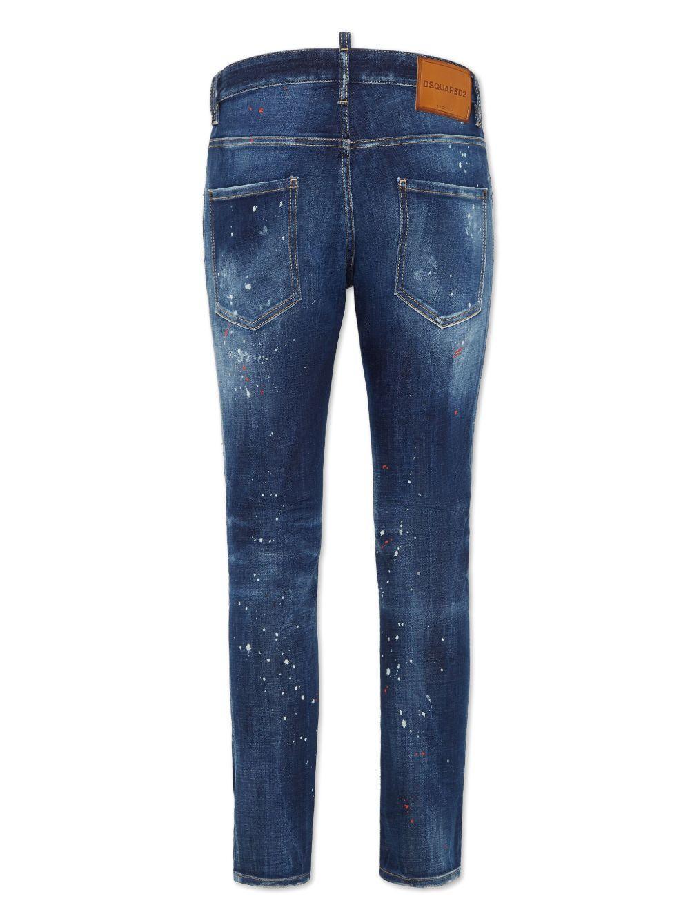 stretch-cotton skinny jeans Product Image