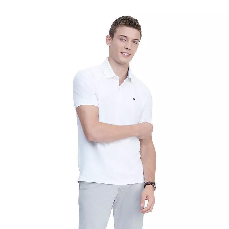 Men's Tommy Hilfiger Justin Polo, Size: Medium, Bright White Product Image