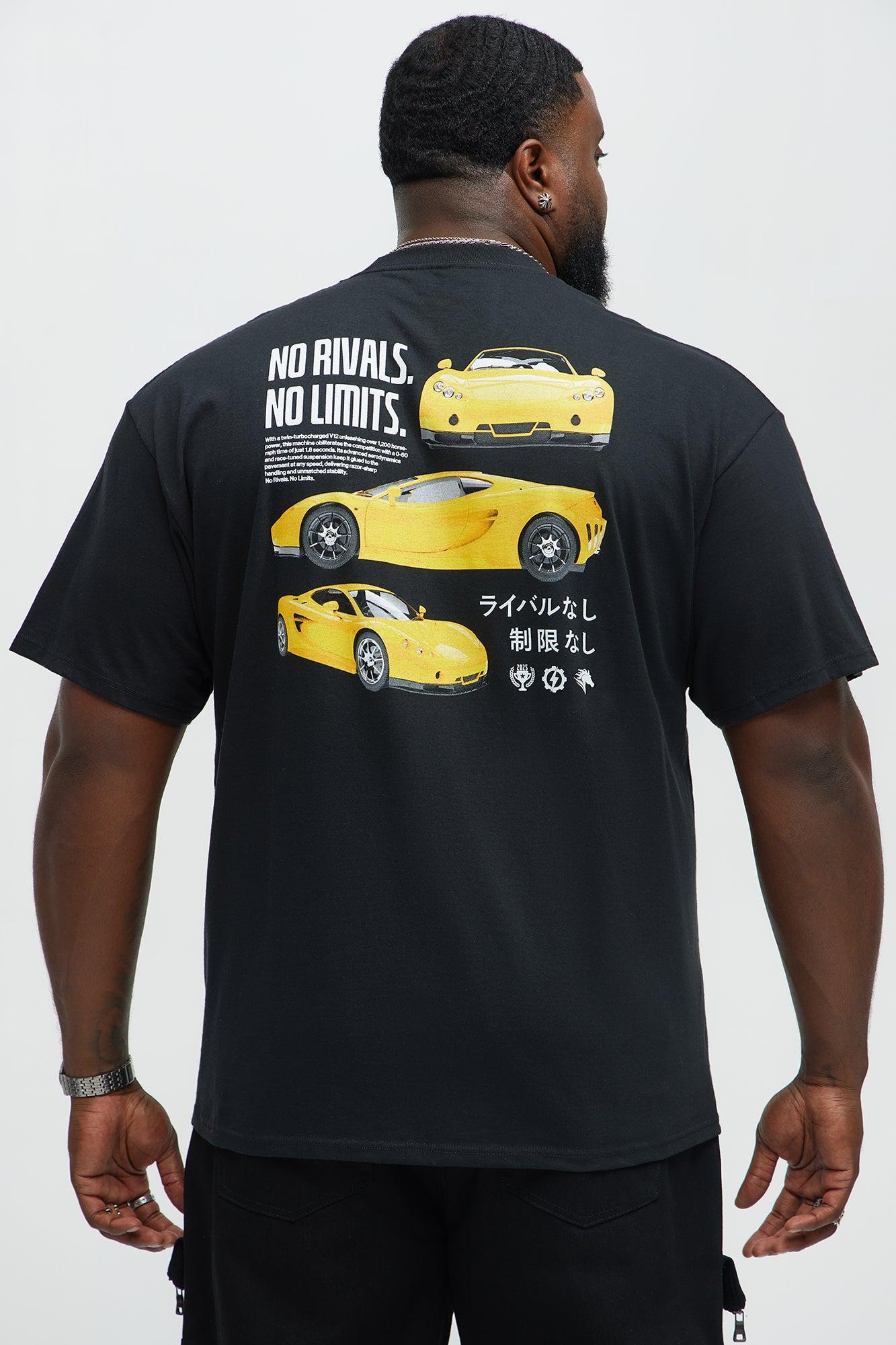 No Rivals No Limits Short Sleeve Tee - Black Product Image