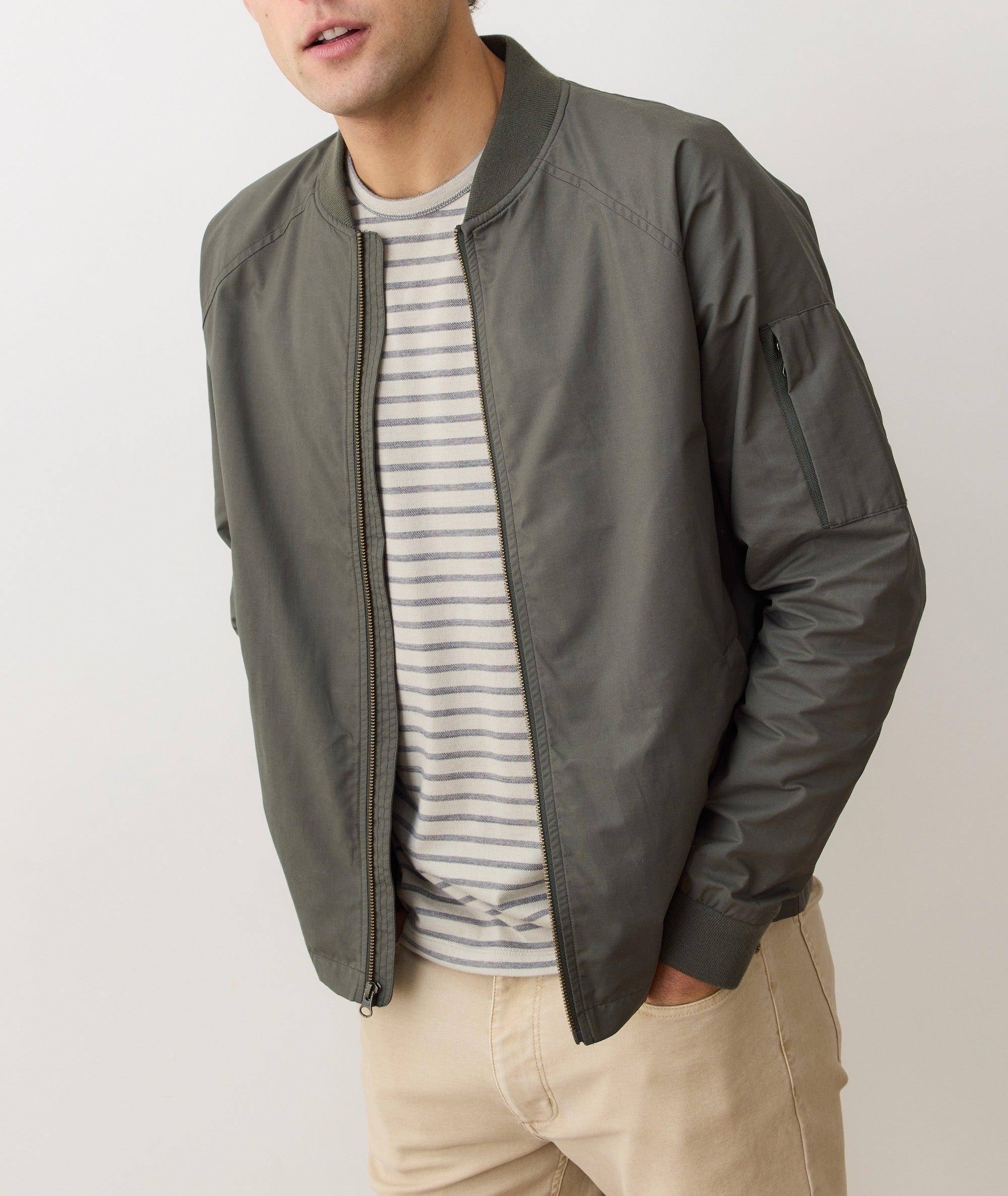 Glenn Wax Canvas Bomber Product Image