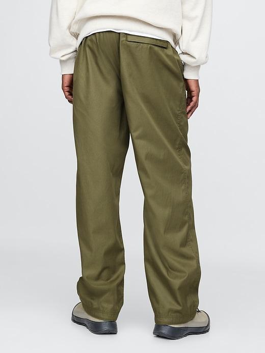 Twill Parachute Baggy Pants Product Image