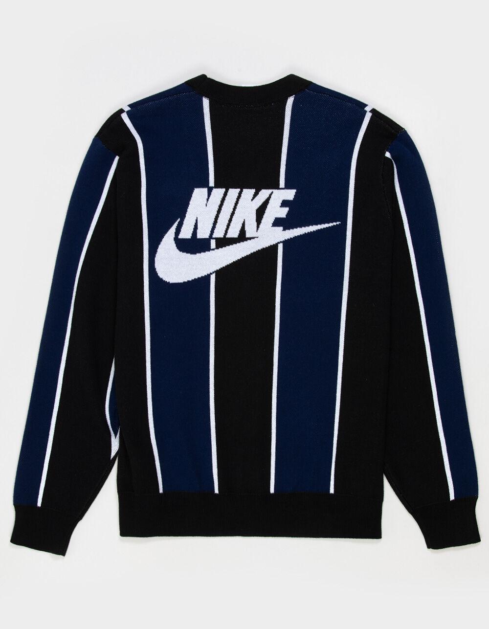 NIKE Club Fairway Stripe Mens Cardigan - BEIGE Product Image