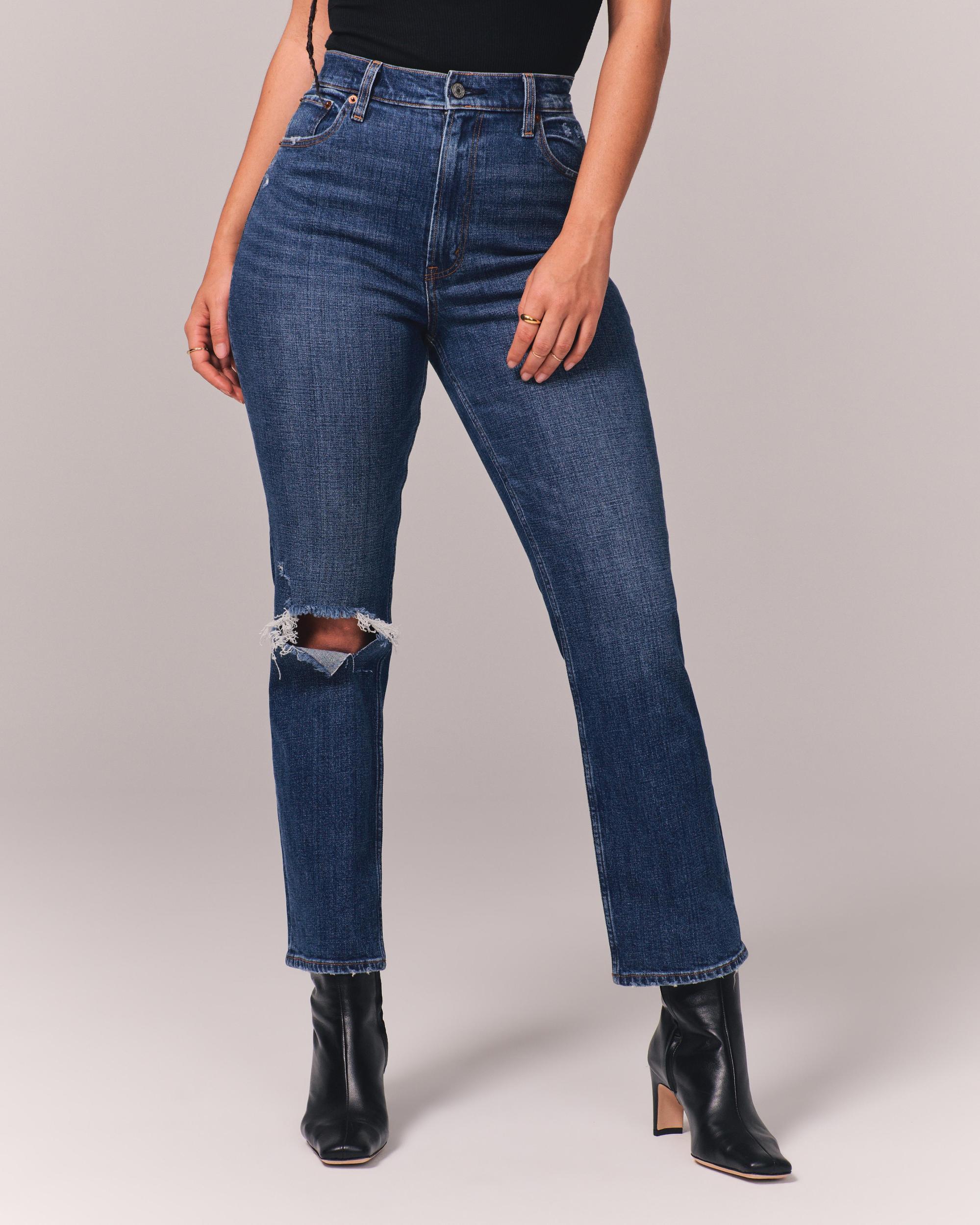 Curve Love Ultra High Rise Ankle Straight Jean Product Image