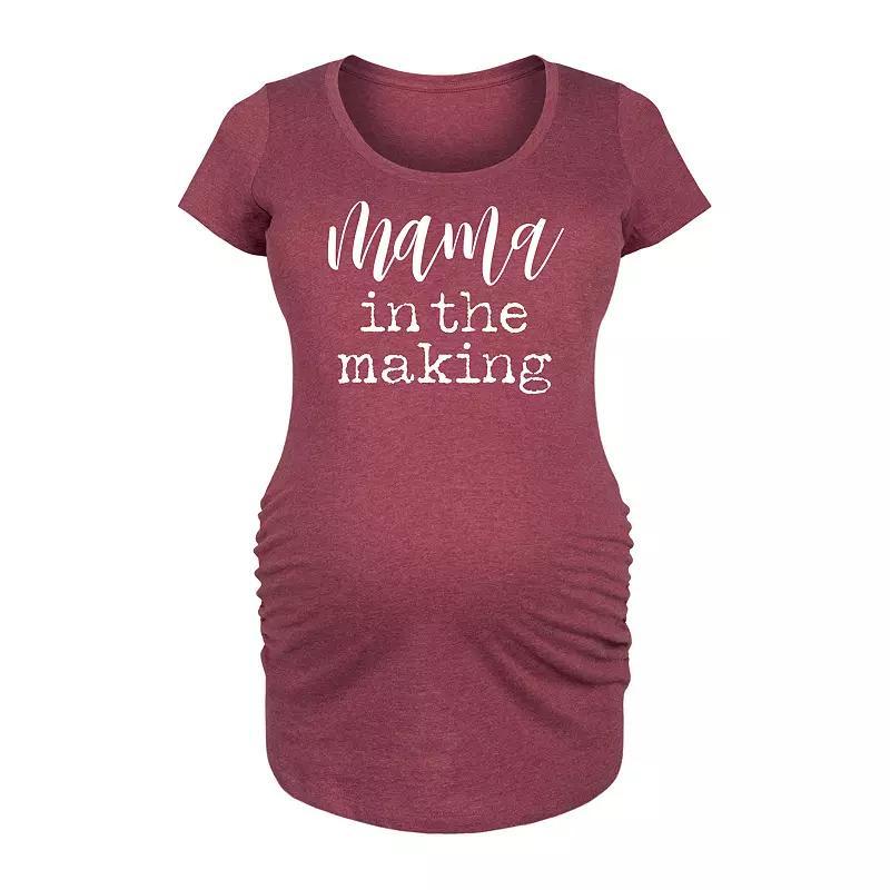Maternity Yes Im Still Pregnant Graphic Tee, Womens Heather Grey Product Image