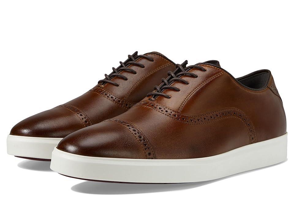 Johnston  Murphy Mens Brody Leather Cap Toe Oxfords Product Image