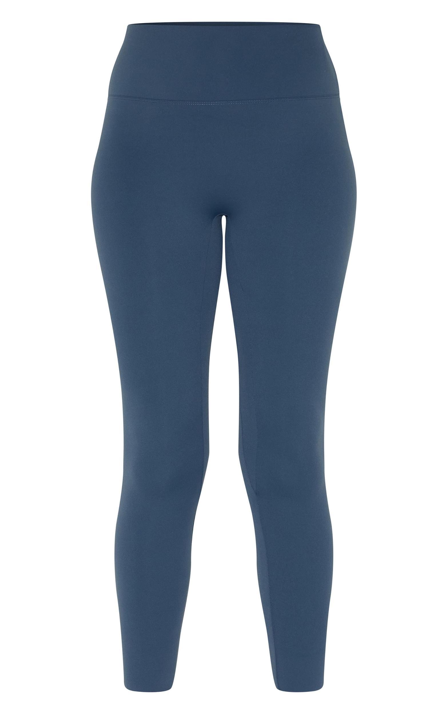 Midnight Blue Ultimate Sculpt High Waist Gym Leggings Product Image
