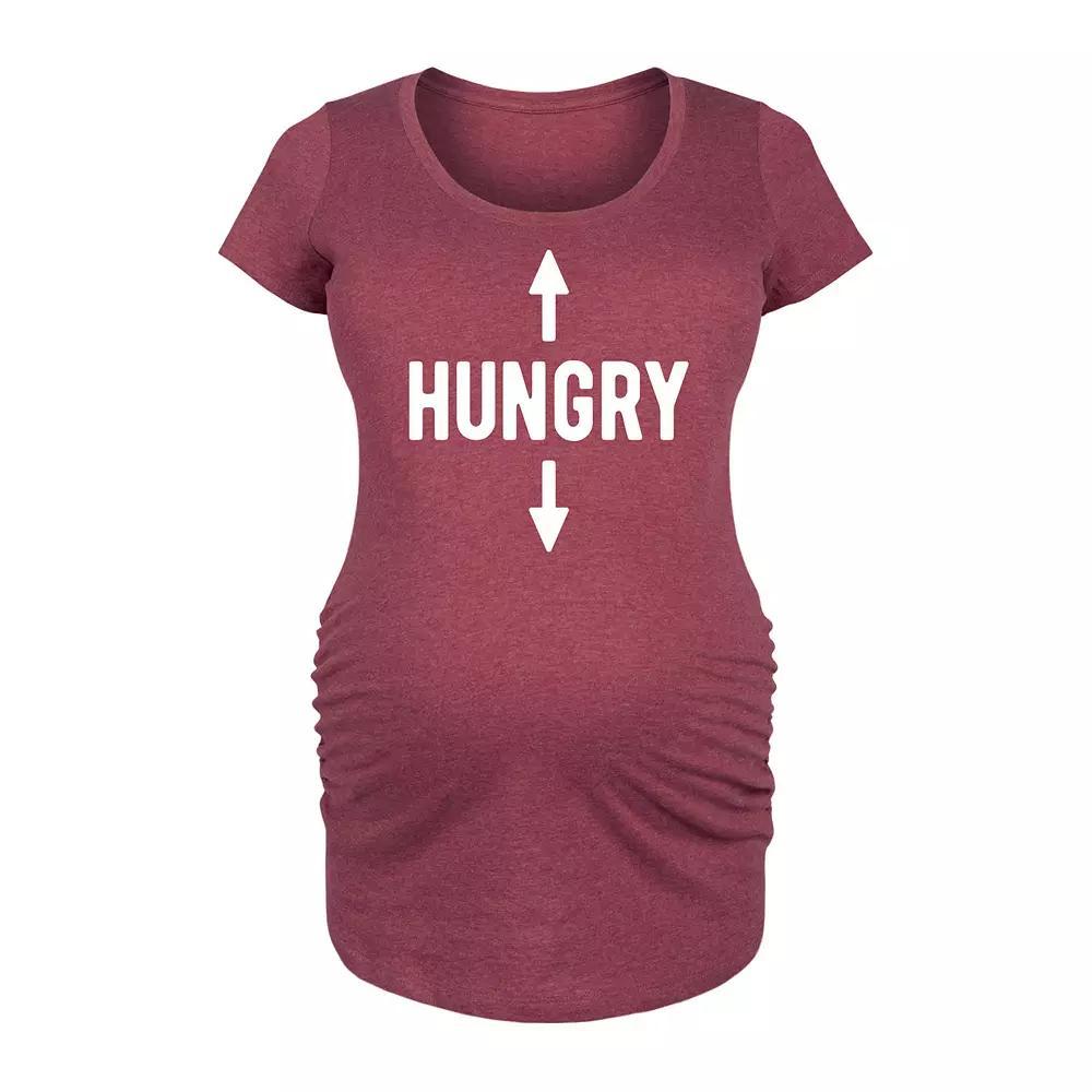 Disneys Mickey Mouse Maternity Pumpkin Graphic Tee, Womens Product Image