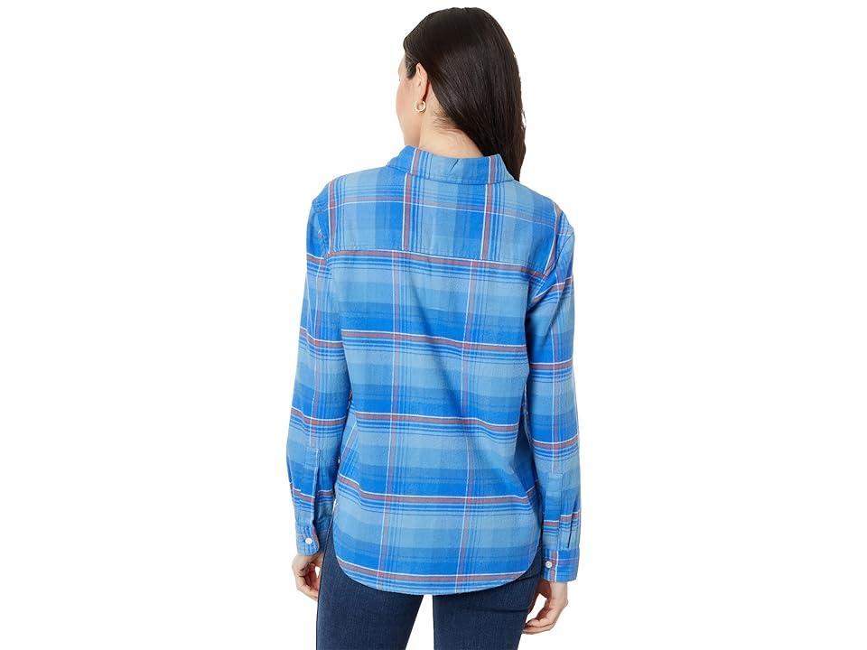 Pendleton Boyfriend Flannel Shirt Redwood Plaid) Women's Clothing Product Image