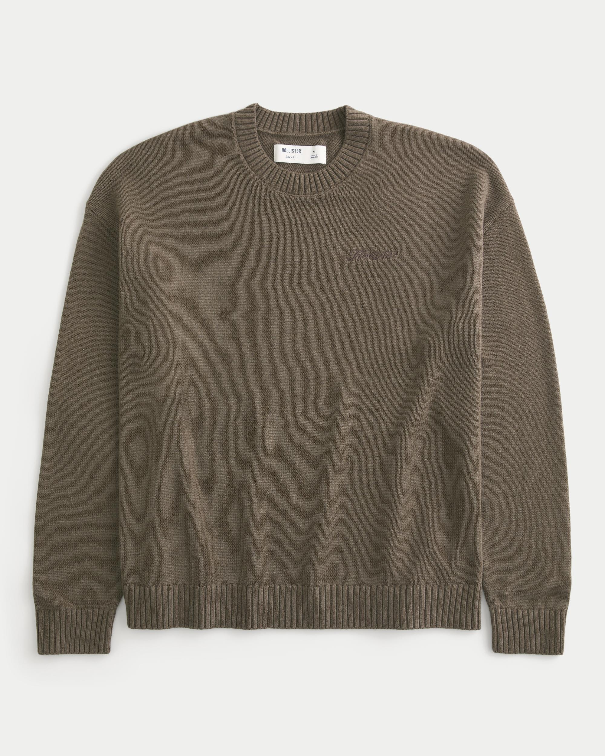 Boxy Logo Crew Sweater Product Image