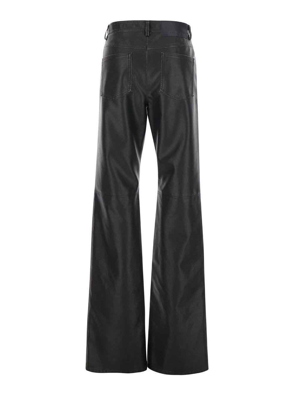 MSGM Straight Leg Mid In Black Product Image