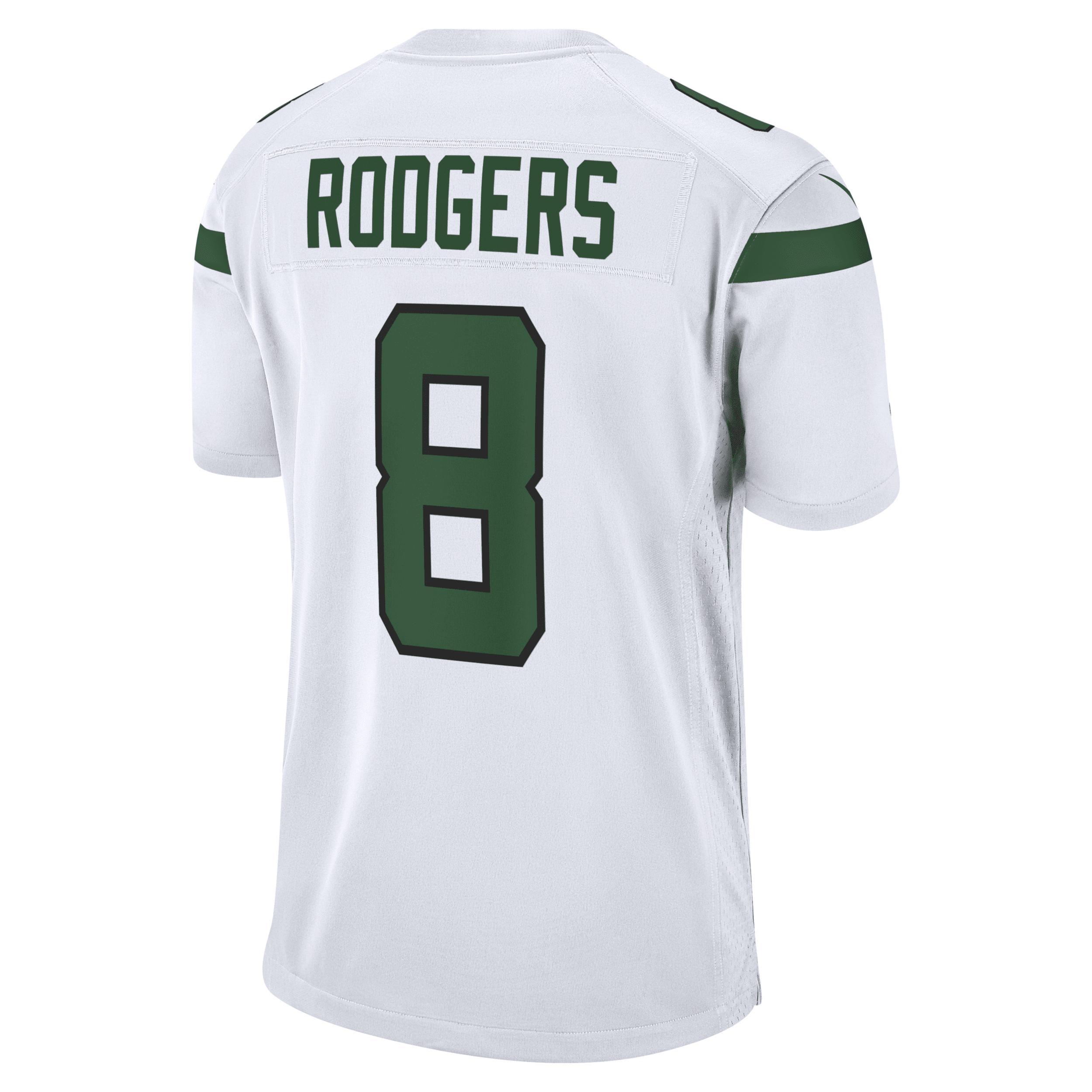 Aaron Rodgers New York Jets Nike Mens NFL Game Football Jersey Product Image