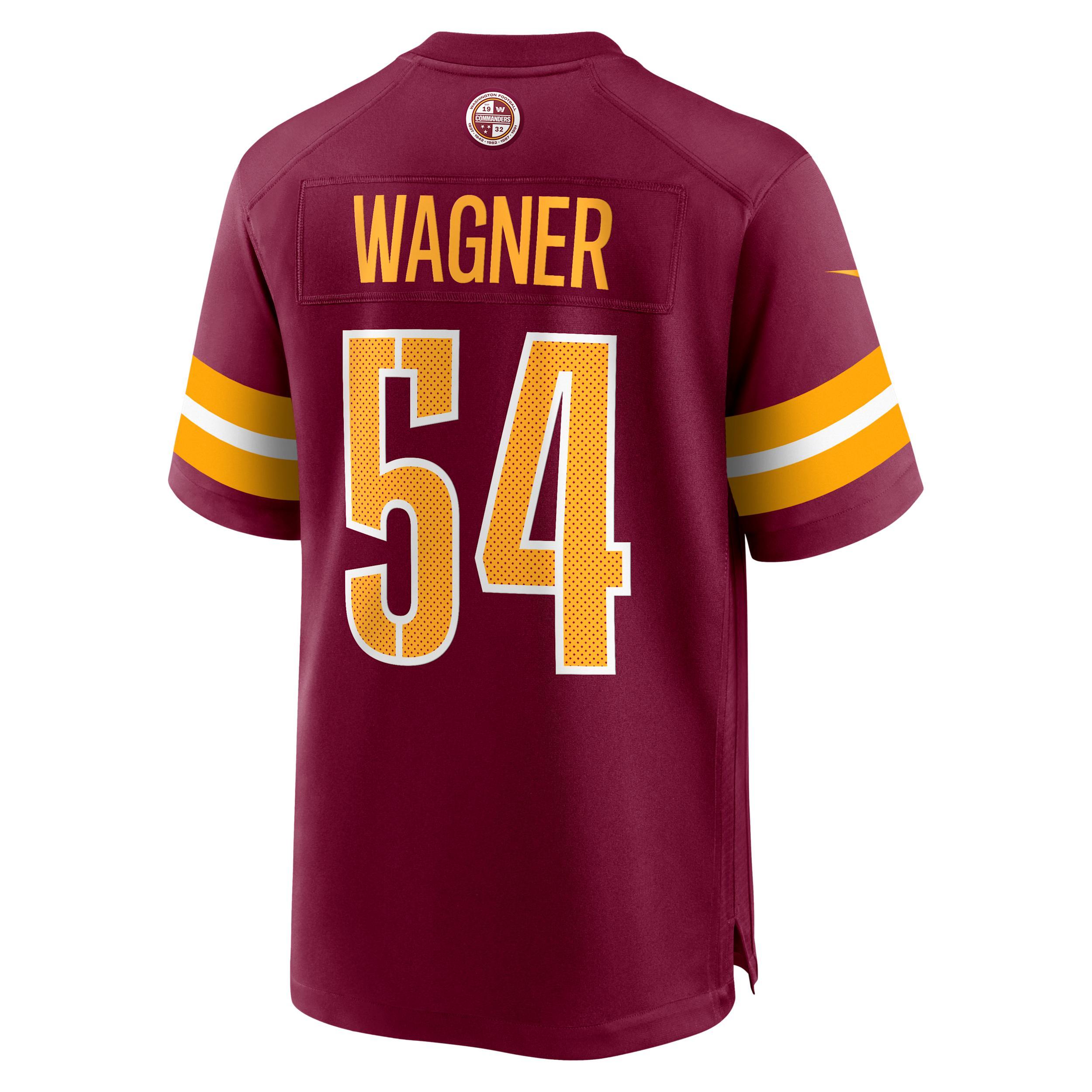 Bobby Wagner Washington Commanders Nike Men's NFL Game Football Jersey Product Image