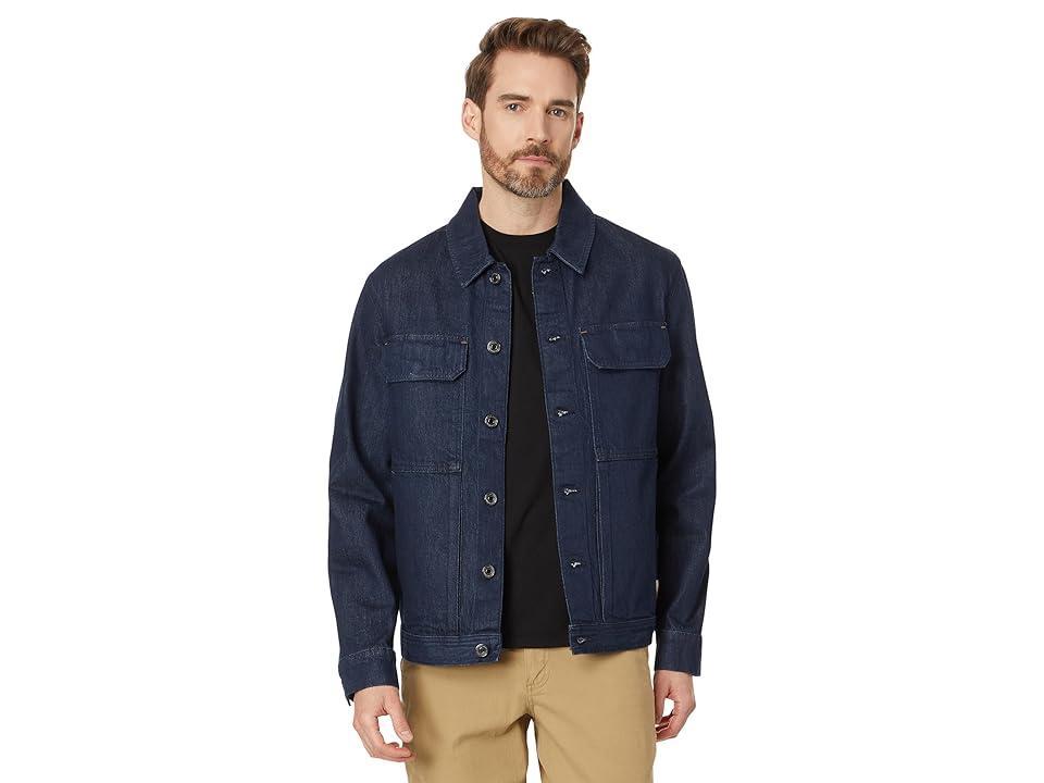 Timberland Refibra Denim Trucker Jacket (Rinse) Men's Jacket Product Image