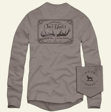 Over Under® Men's L/S Driftwood Let 'Em Grow T-Shirt Product Image