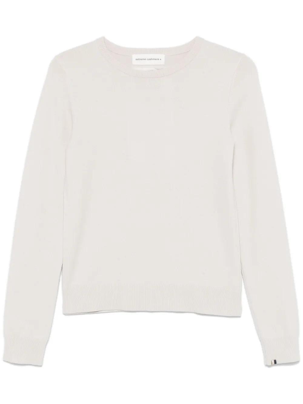 EXTREME CASHMERE Body Sweater In Neutrals Product Image