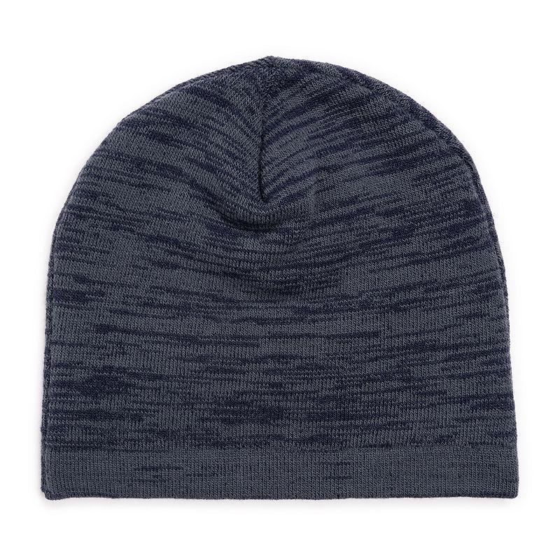 Mens MUK LUKS Heat Retainer Hat, Dark Blue Twilight Product Image