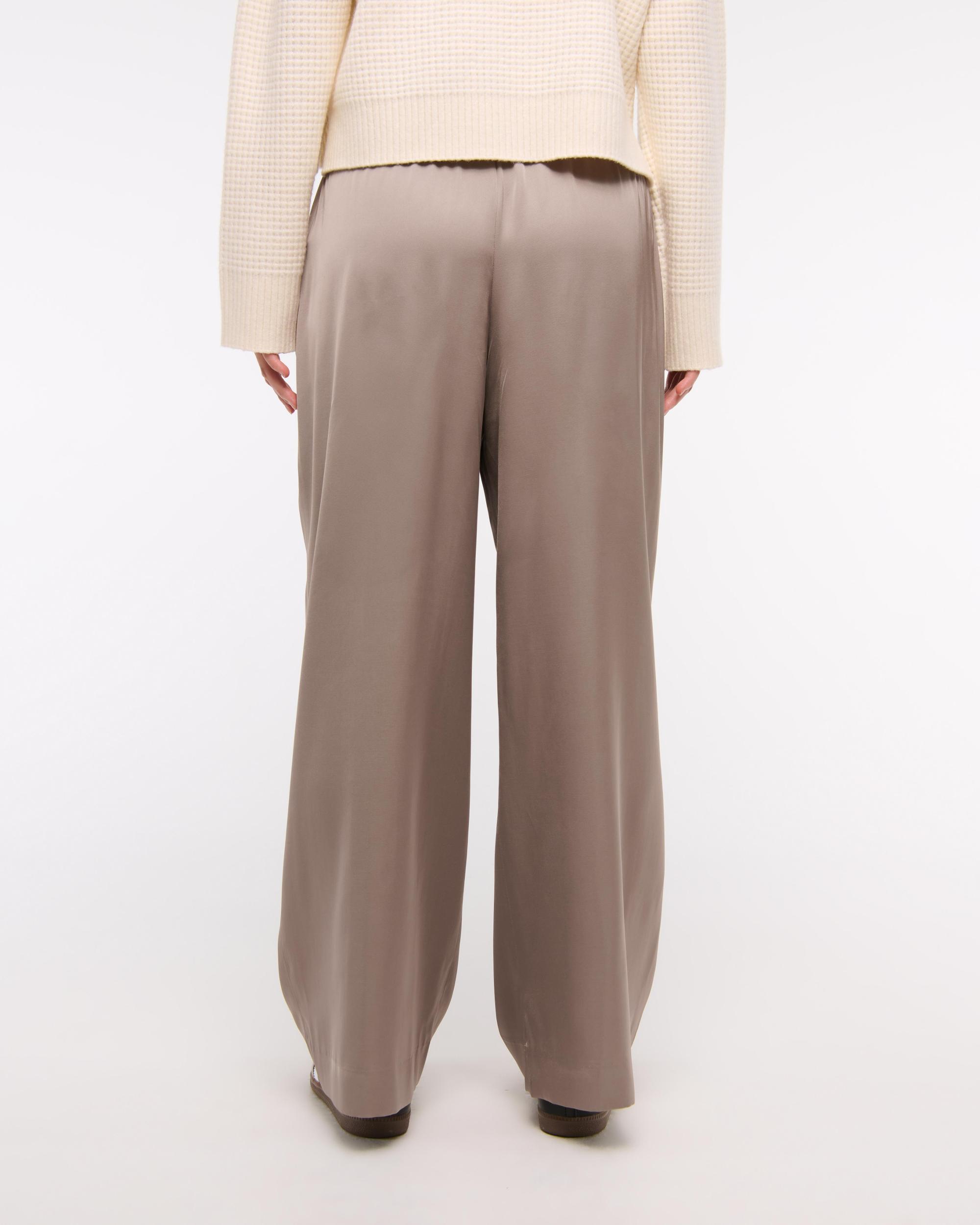 Satin Pull-On Pant Product Image