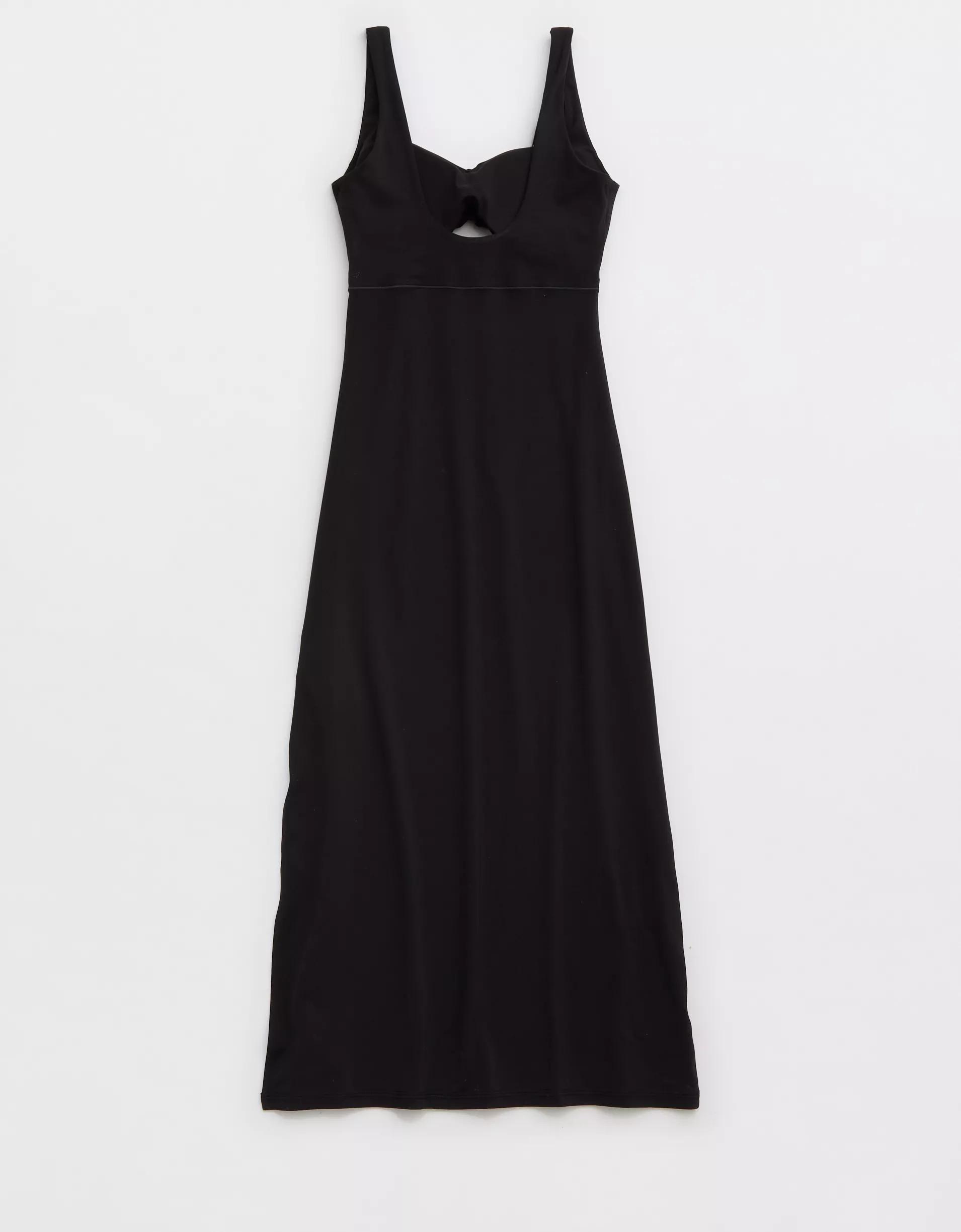 OFFLINE By Aerie Real Me XTRA Night Out Keyhole Midi Dress Product Image
