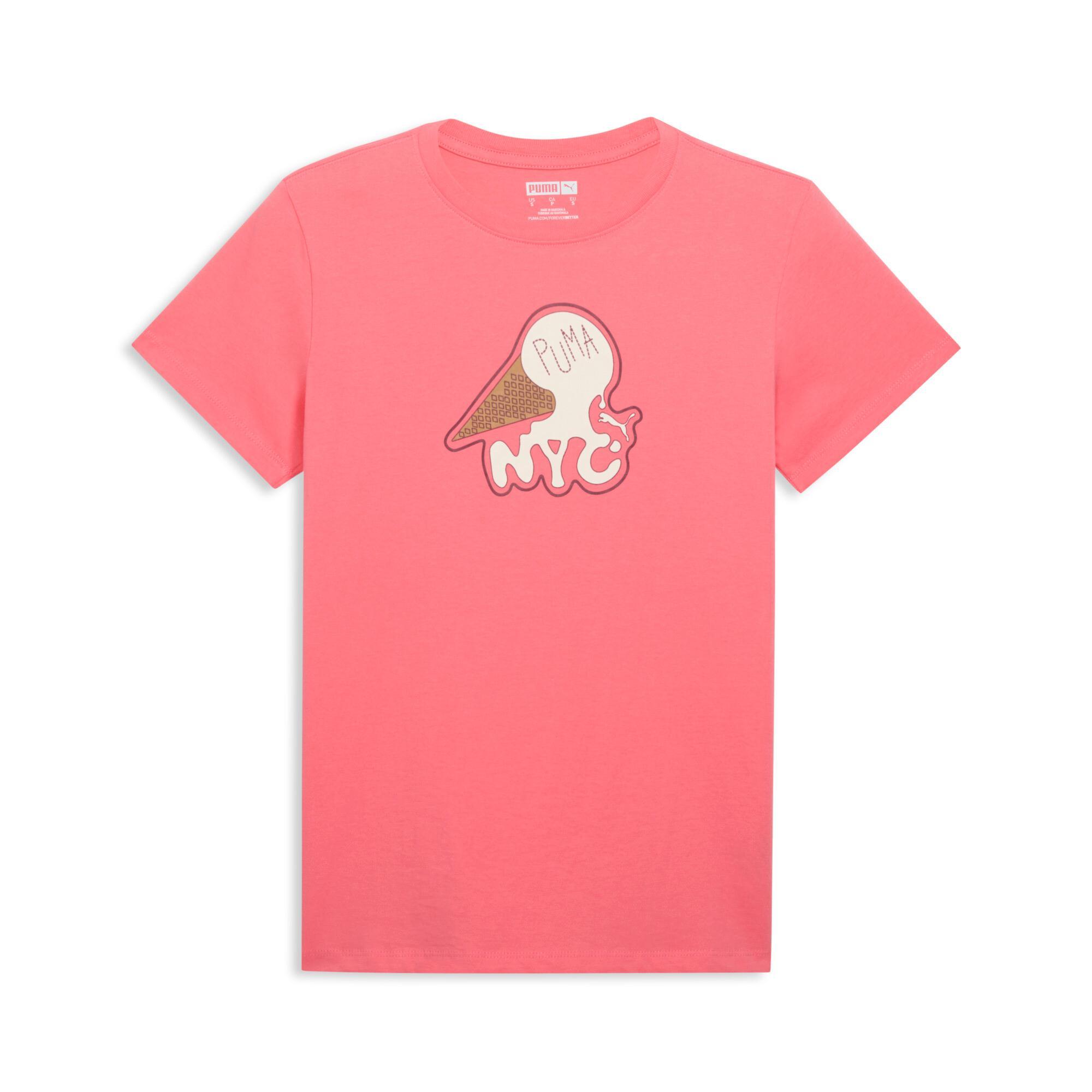 Essentials Big Cat Logo Women's Tee Product Image